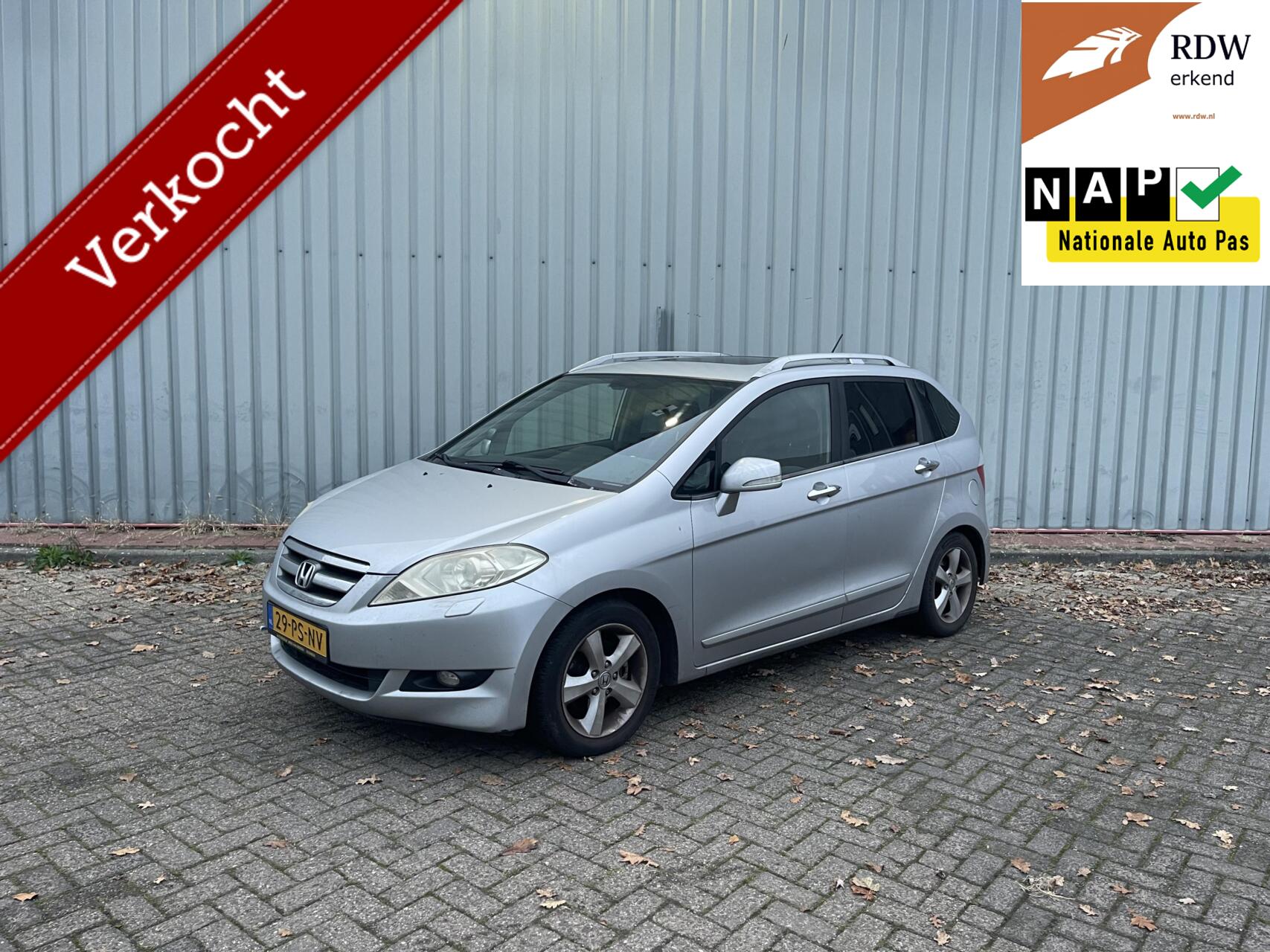 Honda Fr-v 2.0i Executive 6P | PANO | NAVI | AIRCO | APK | 2004 - voorkant