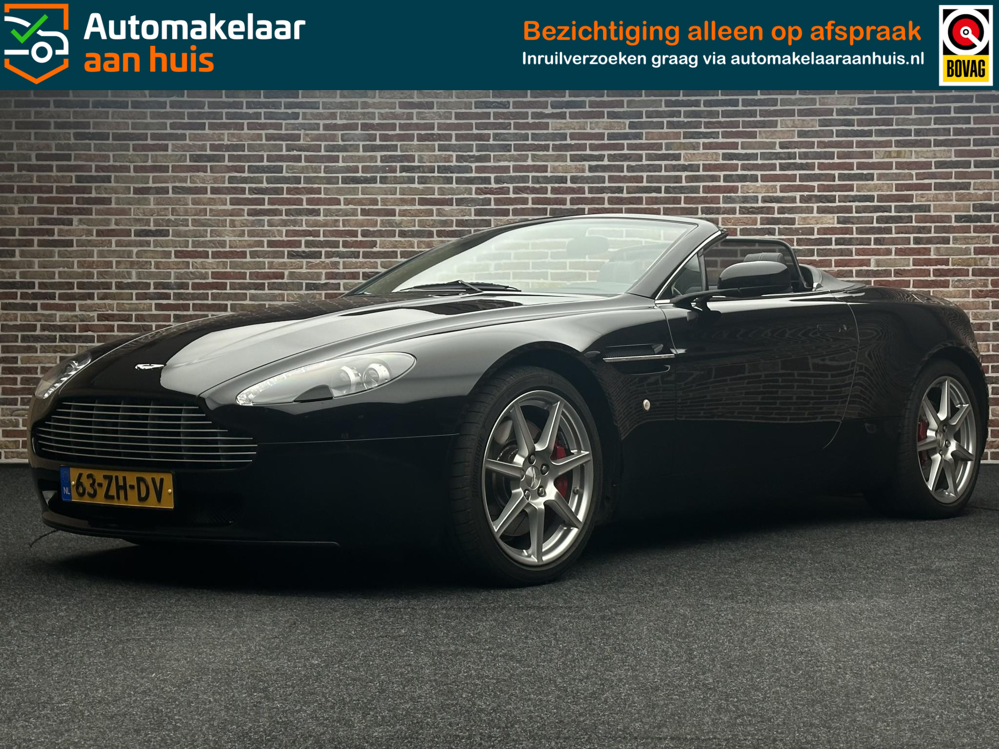 Aston Martin V8 Vantage Roadster 4.3 V8 Sportshift 2008 - voorkant