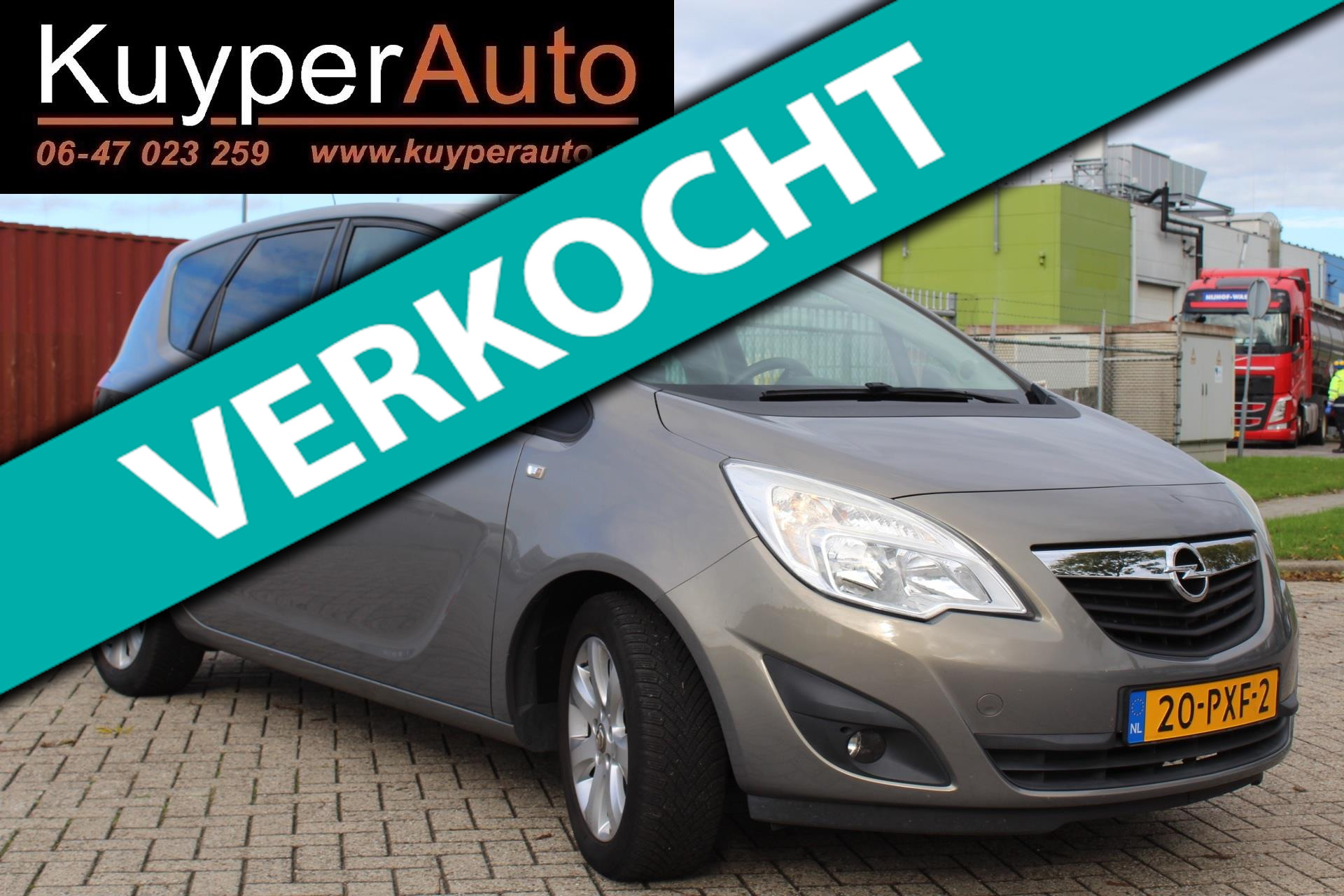 Opel Meriva 1.4 Edition nap  clima trekhaak 2011 - voorkant