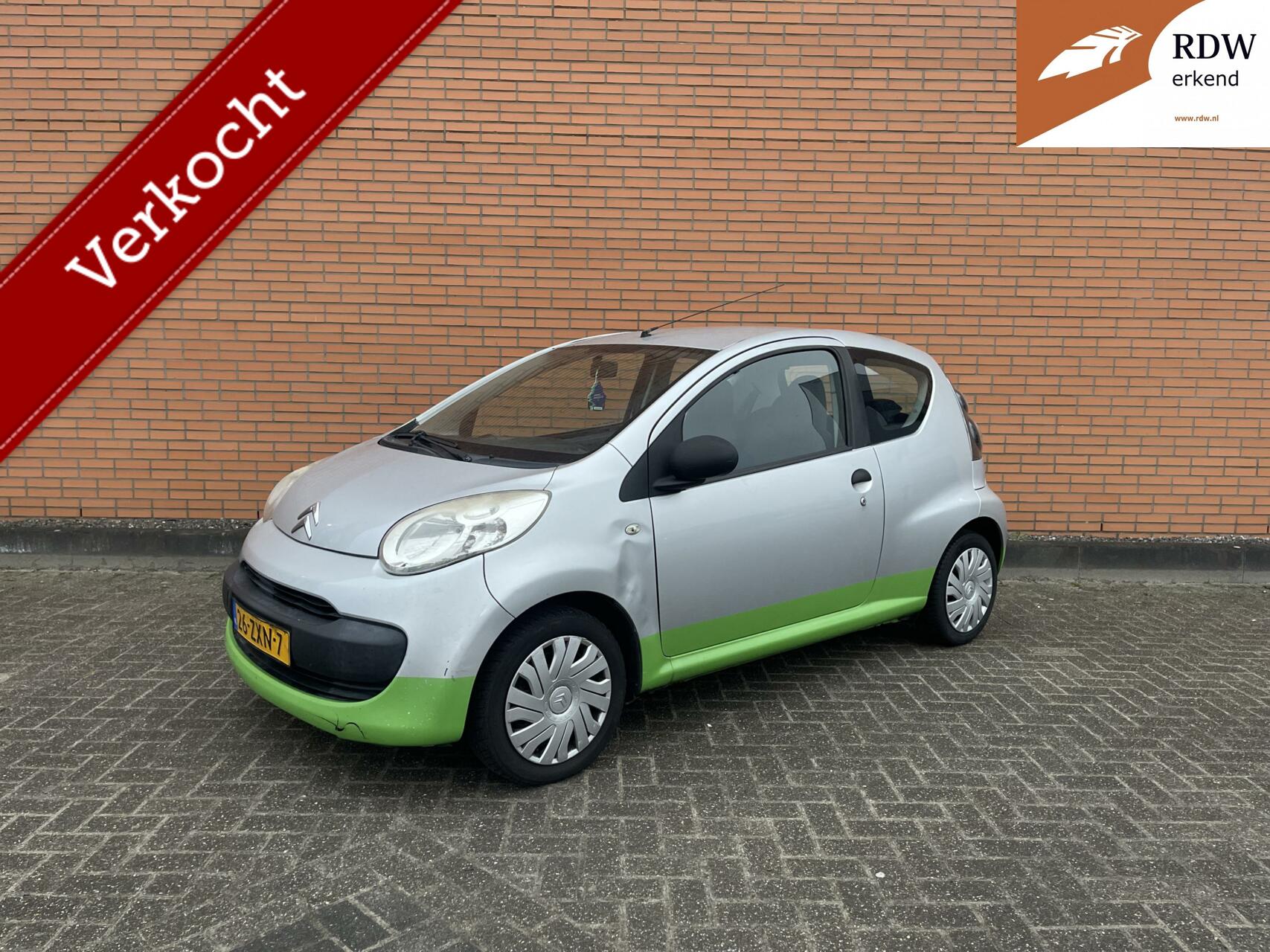 Citroen C1 1.0 192DKM | ZUINIG | NIEUWE-APK | 2008 - voorkant