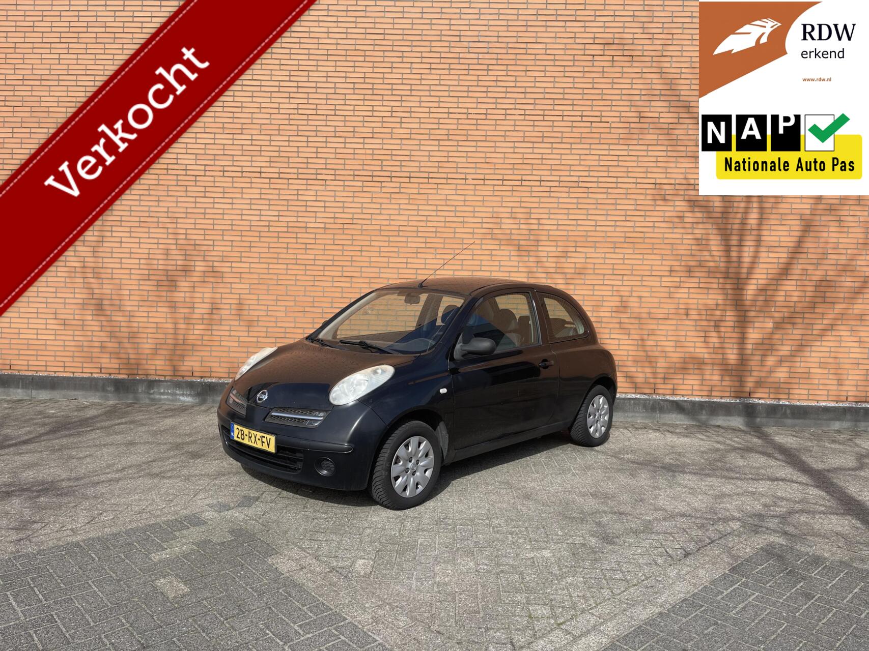 Nissan Nissan Micra 1.2 2005 228DKM | AIRCO | APK | NAP | ZUINIG | 2005 - voorkant