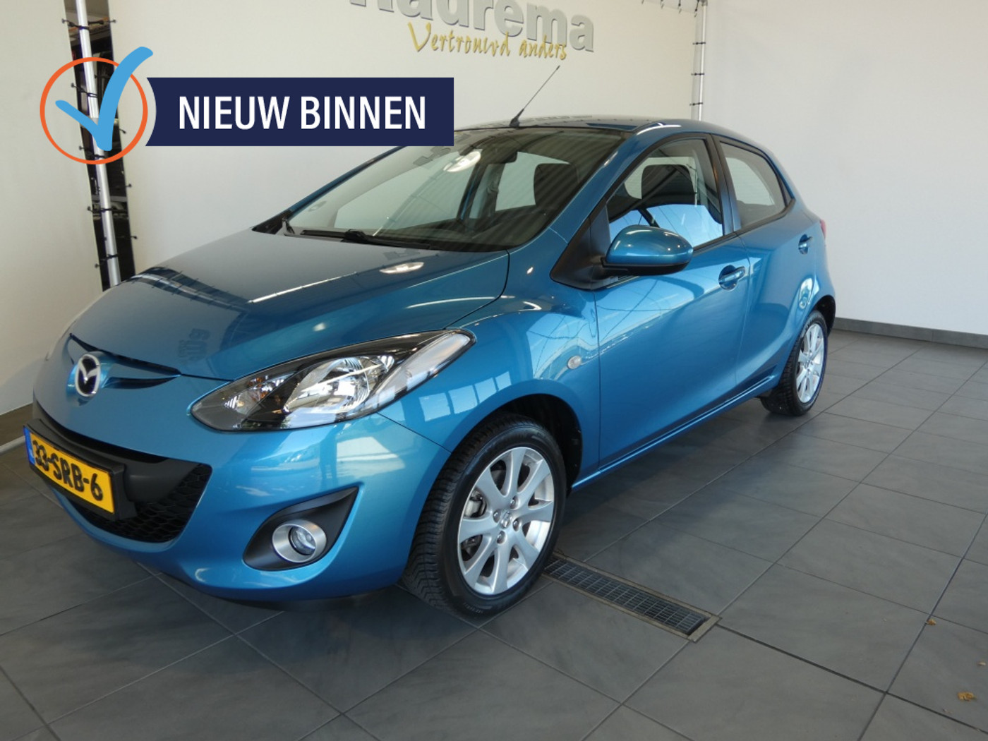 Mazda Mazda 2 1.3 GT-L  MOOIE AUTO,COMPL HISTORIE,CLIMA.STOELVERW. 2011 - voorkant