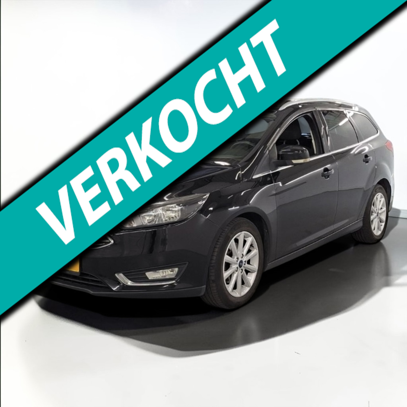 Ford Focus 1.0 Titanium parkeersensoren NAVI AIRCO 2016 - voorkant