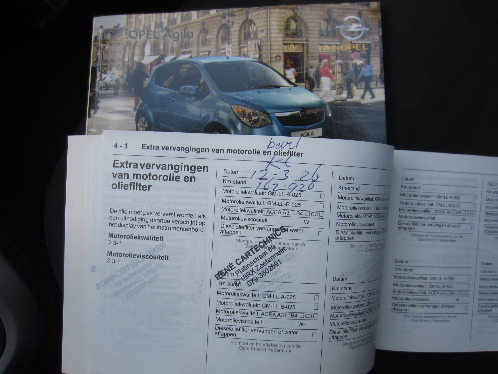 Foto van Opel Agila