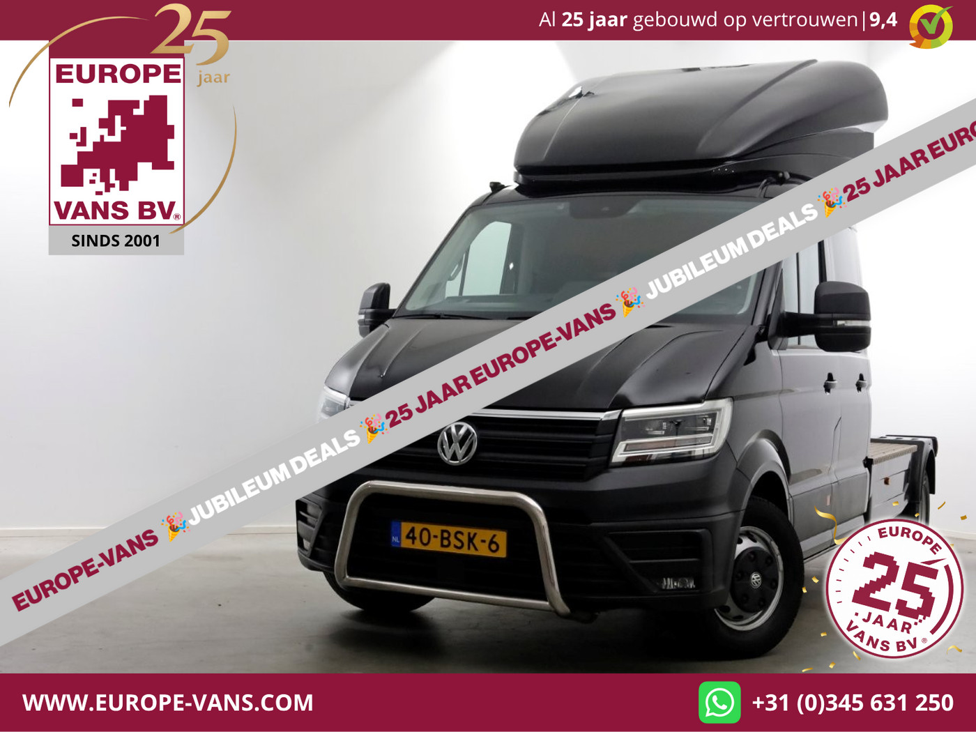 Volkswagen Crafter 50 2.0 TDI 177pk BE/C1E-Trekker D.C. Trekgewicht 7000kg 06-2022 2022 - voorkant