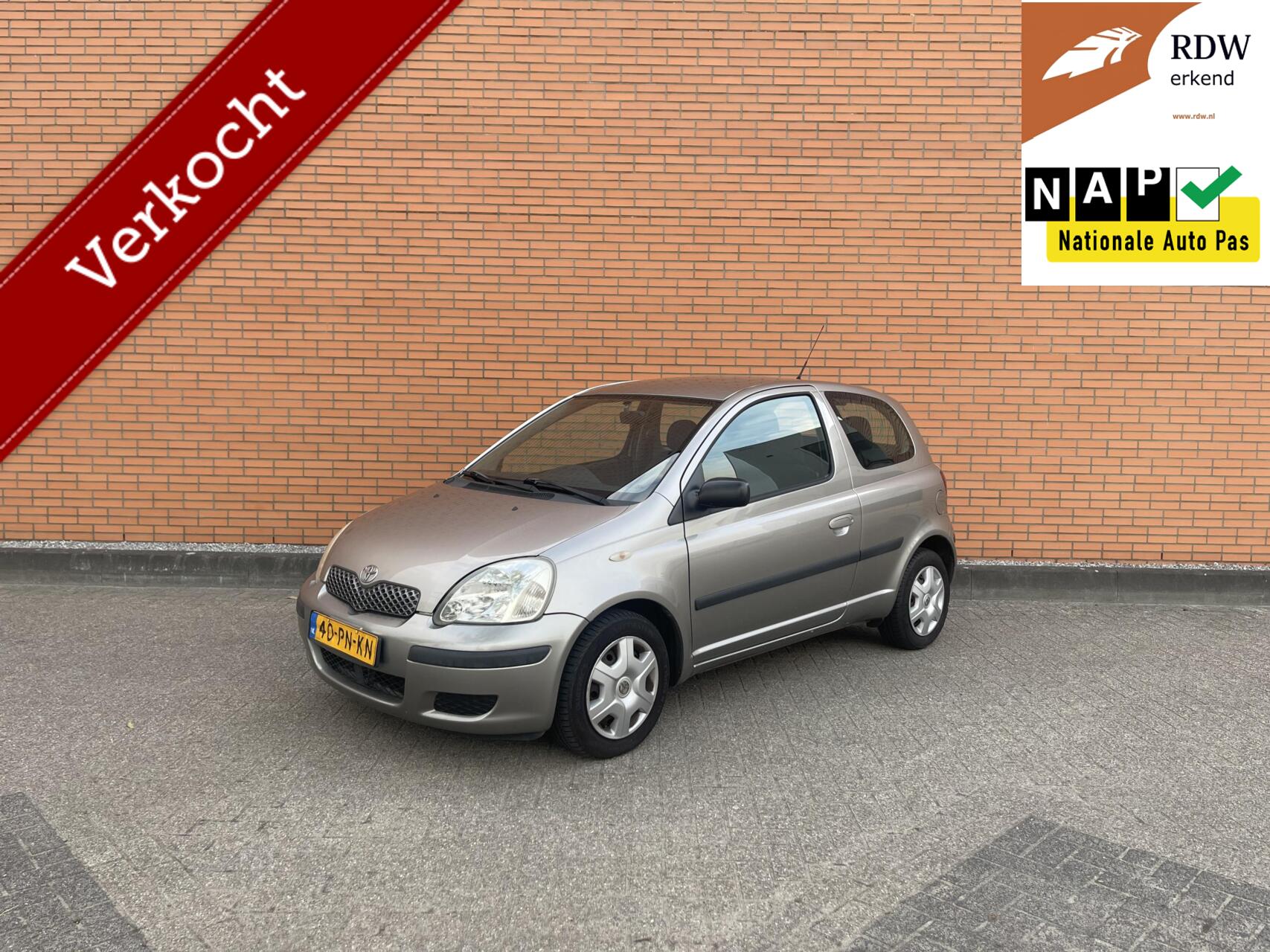 Toyota Yaris 1.3 2004 248DKM | NAP | AIRCO | EXPORT | APK 2004 - voorkant
