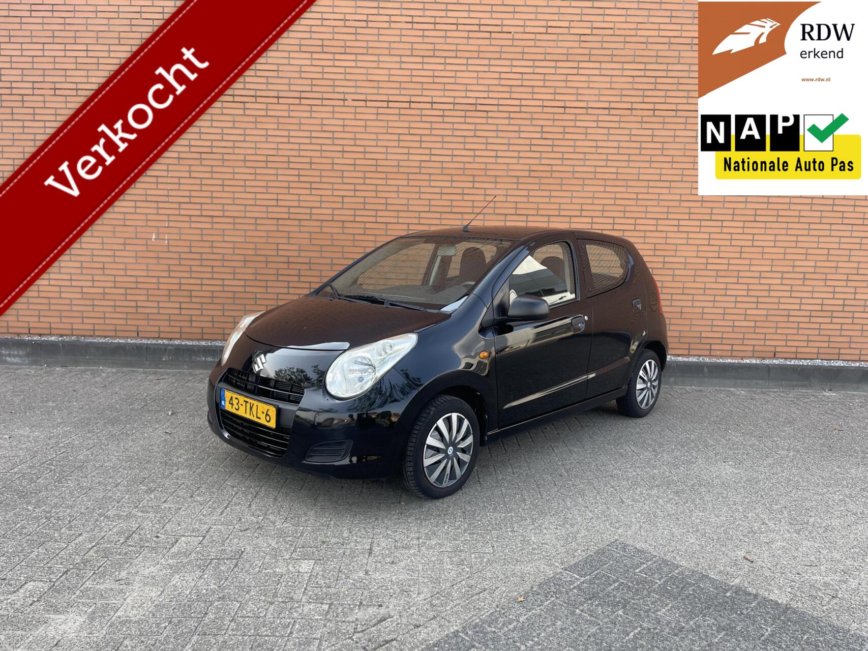 Suzuki Alto 1.0 2012 75DKM | NAP | AIRCO | CARPLAY | NAVI | 2012 - voorkant