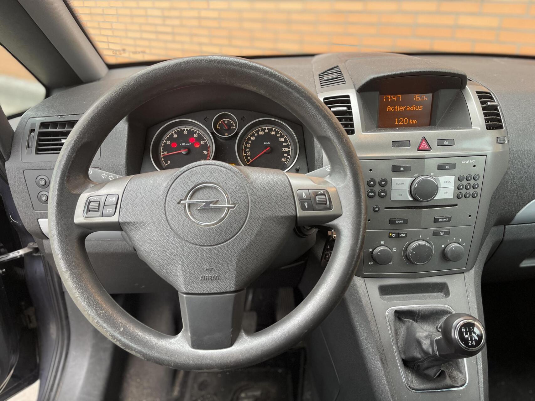 Foto van Opel Zafira