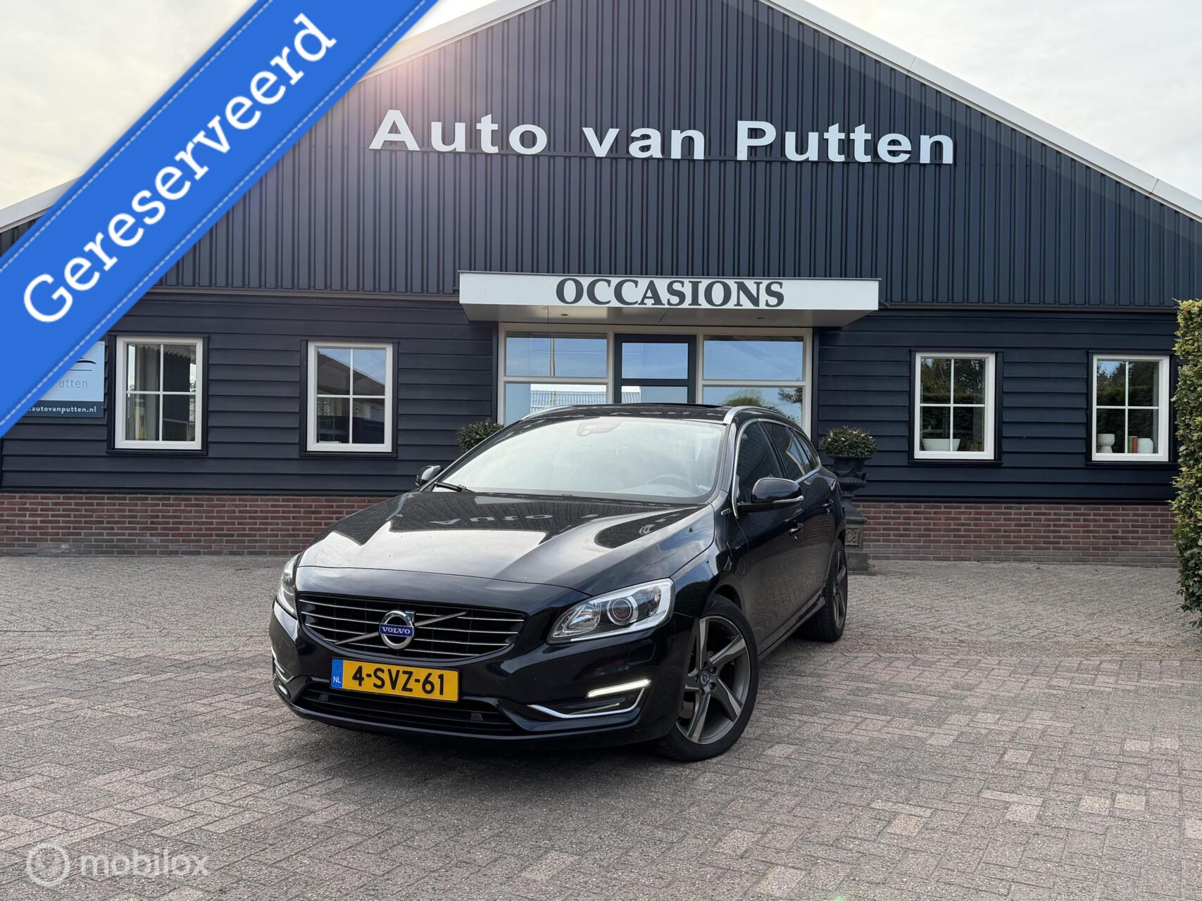 Volvo V60 Plug In Hybrid 2.4 D6 AWD Plug-In Hybrid Summum 2013 - voorkant