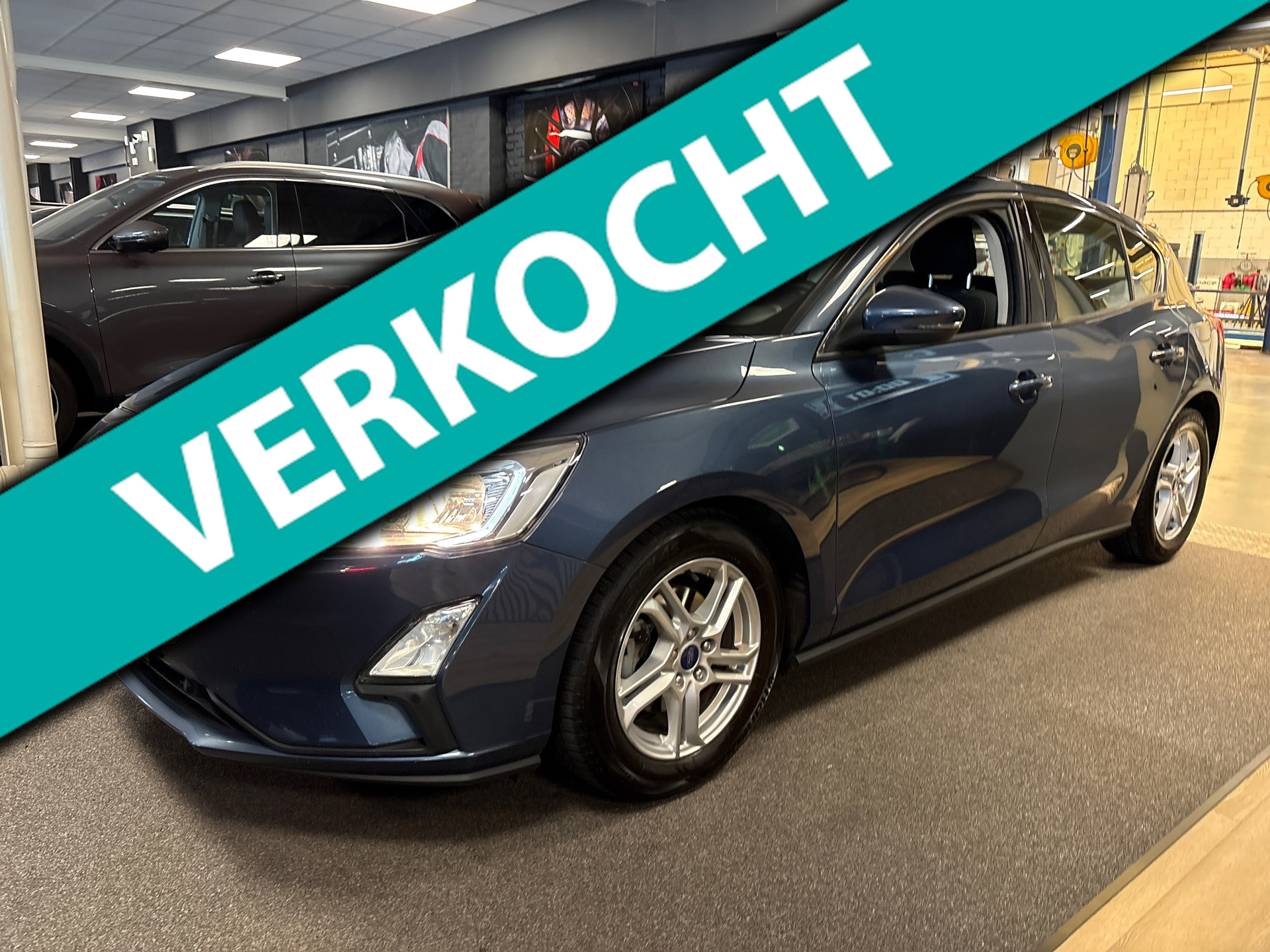 Ford Focus 1.0 EcoB. Tr Ed. bns 2018 - voorkant