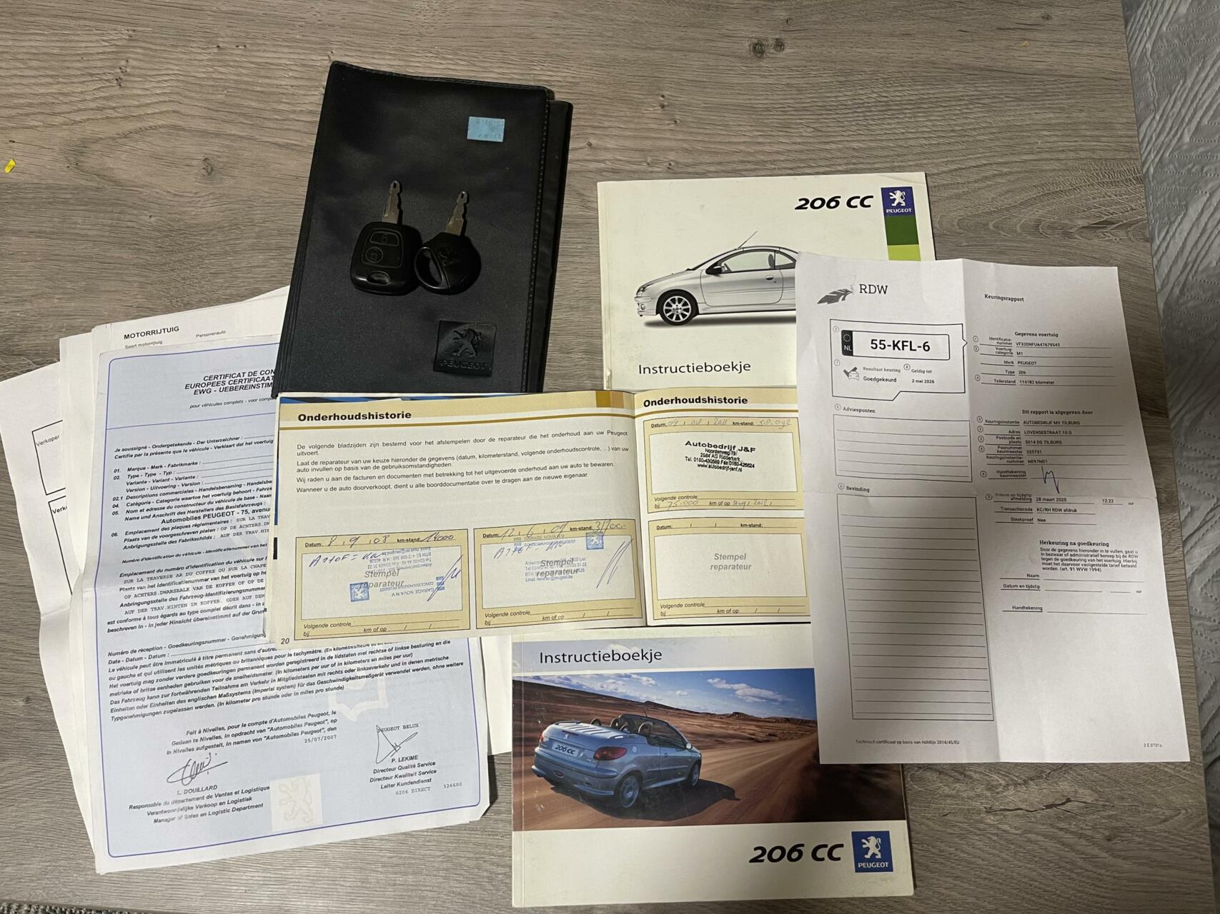 Foto van Peugeot 206 CC