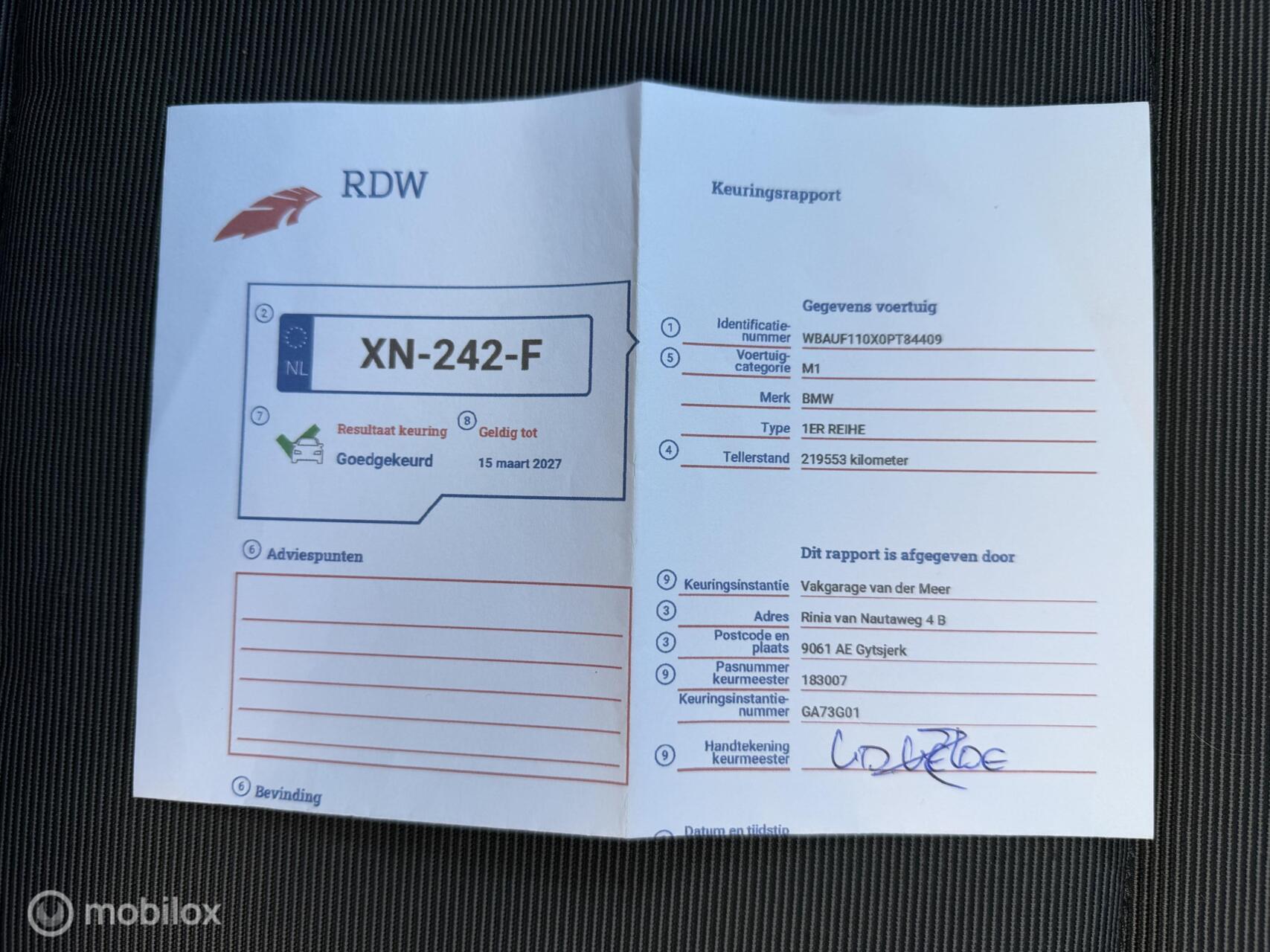 Foto van BMW 1er Reihe