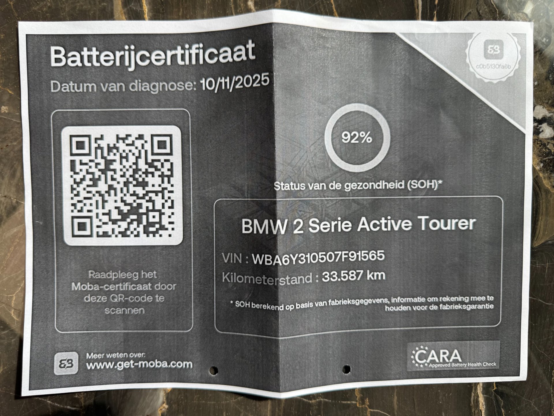 Foto van BMW 2-serie Active Tourer