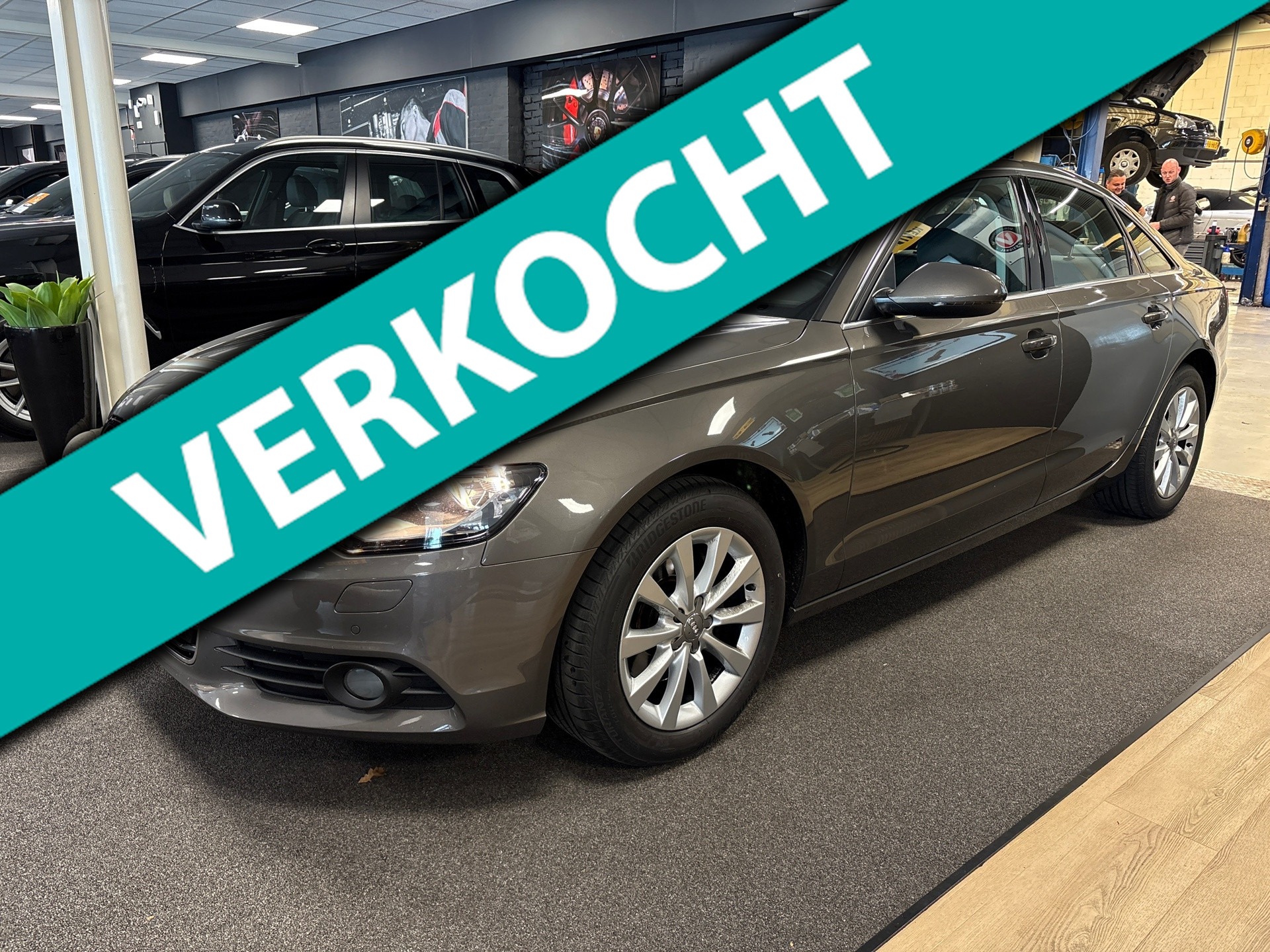 Audi A6 Limousine 2.0 TFSI Business Edition/navi/pdc/cruisec/alle facturen aanwezig 2012 - voorkant