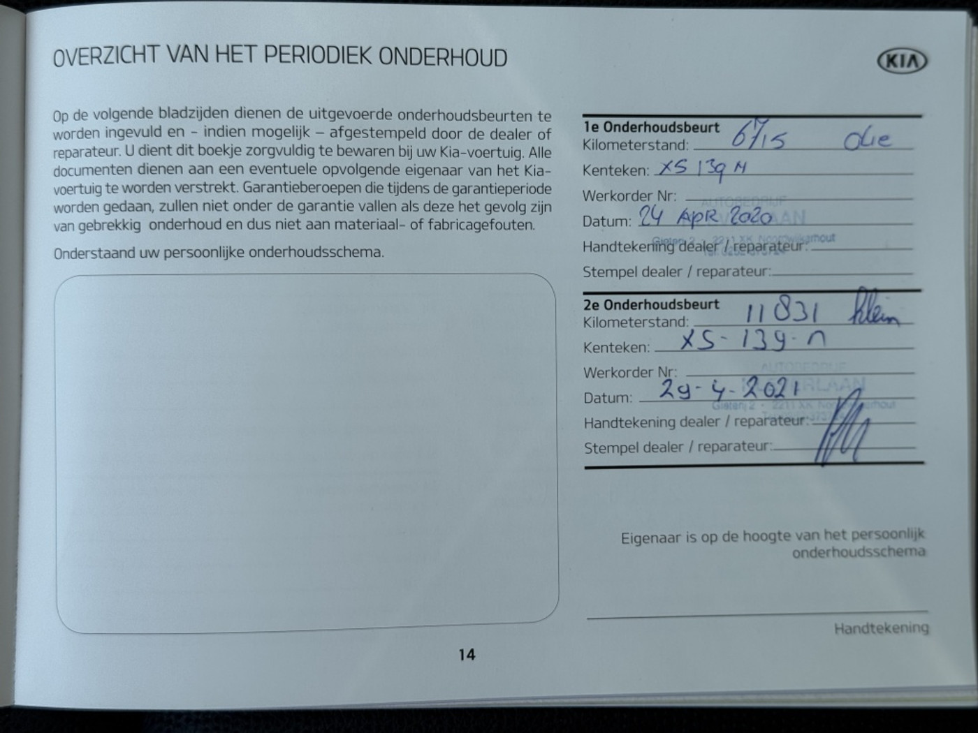 Foto van Kia Picanto