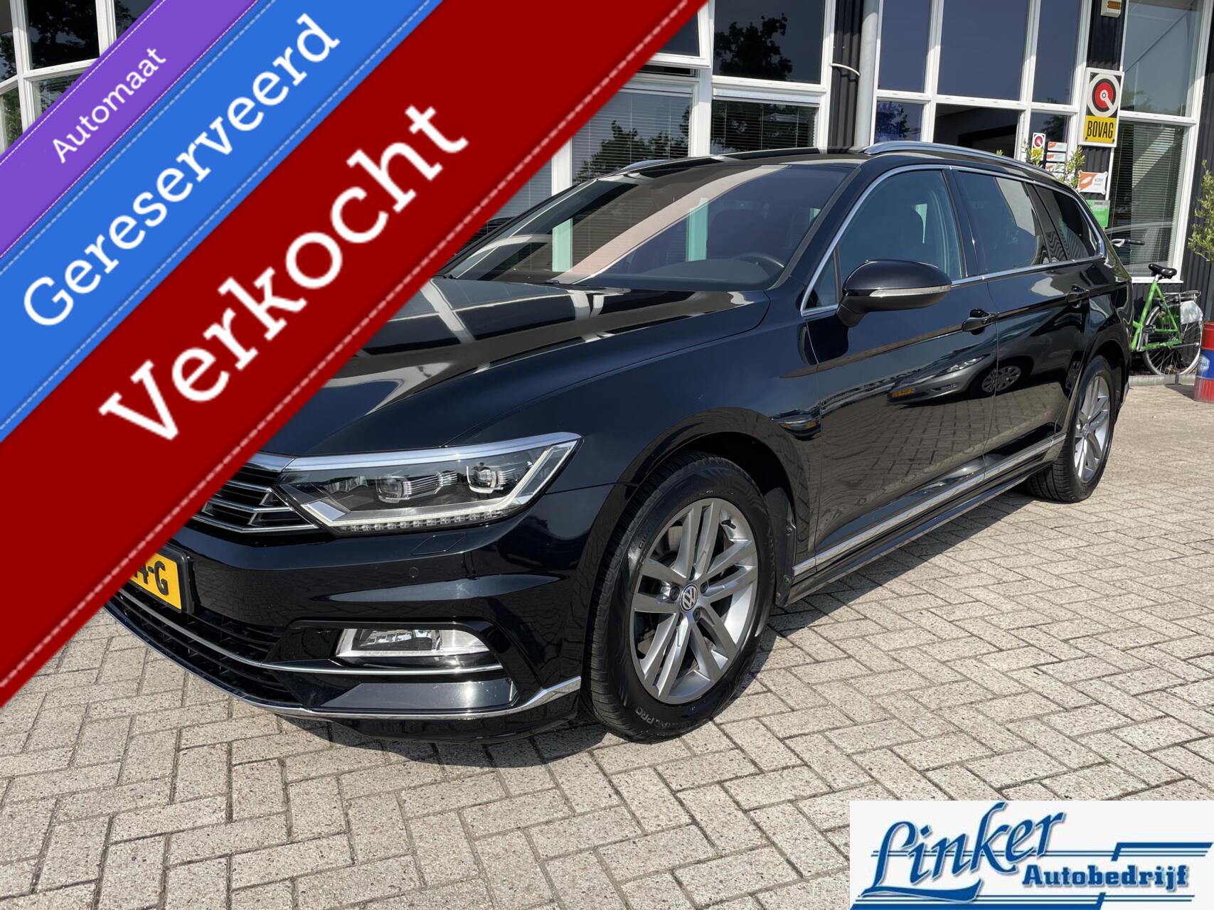 Volkswagen Passat Variant 2.0 TDI Highline Business R-LINE TREKH AUTOMAAT VITRUAL NAP 2019 - voorkant