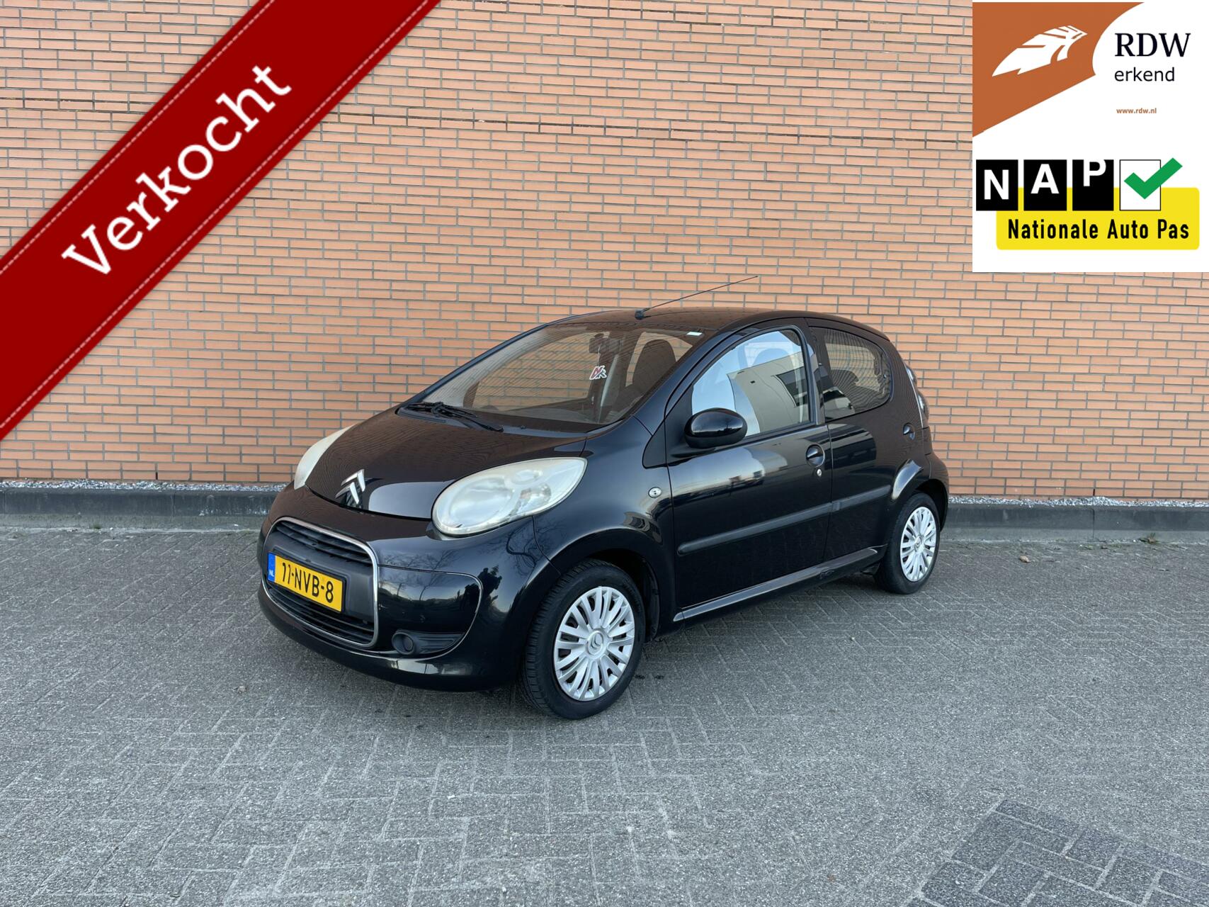 Citroen C1 1.0 2010 152DKM | NAP | ELEK-PAKKET | AIRCO | 2010 - voorkant