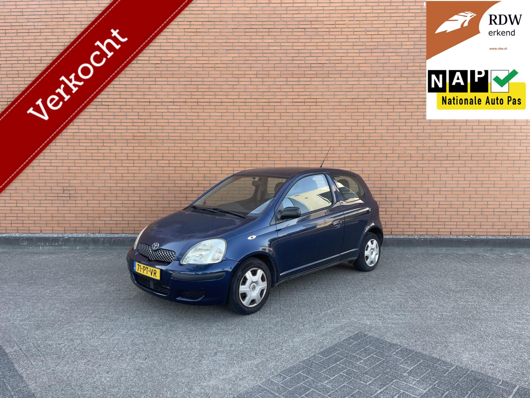 Toyota Yaris 1.3 2004 258DKM | NAP | NIEUWE-APK | AIRCO | 2004 - voorkant