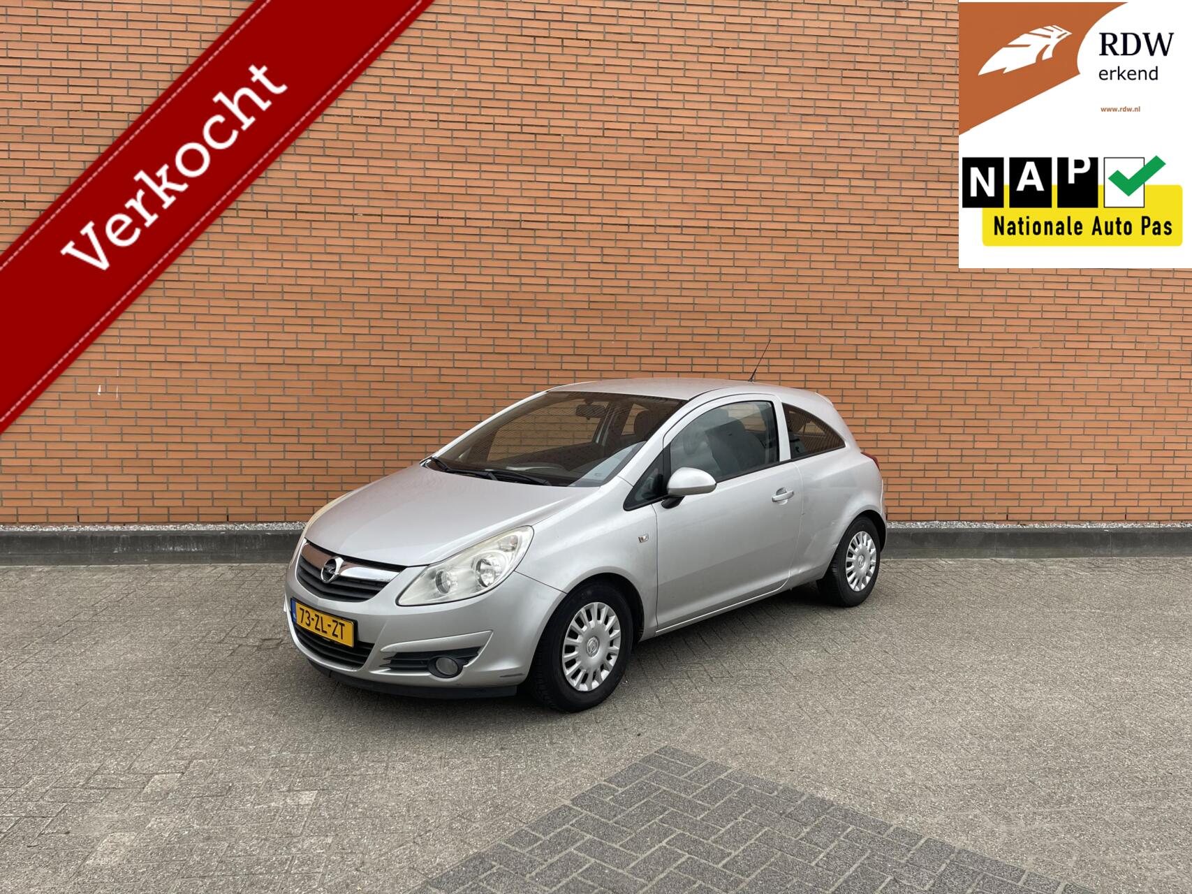 Opel Corsa 1.2 168DKM | NAP | CRUISE | AIRCO | CARPLAY | APK 2008 - voorkant