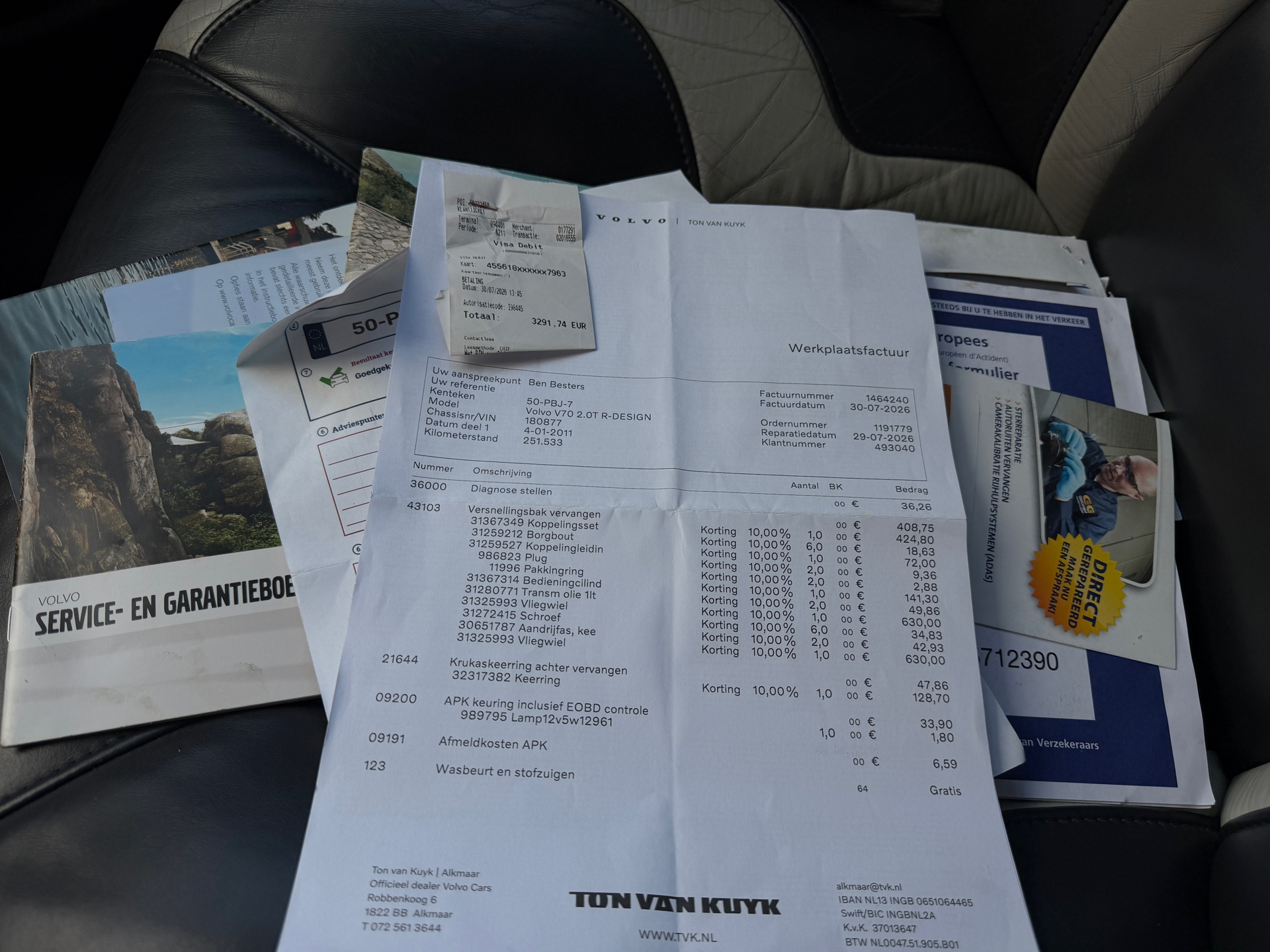 Foto van Volvo V70