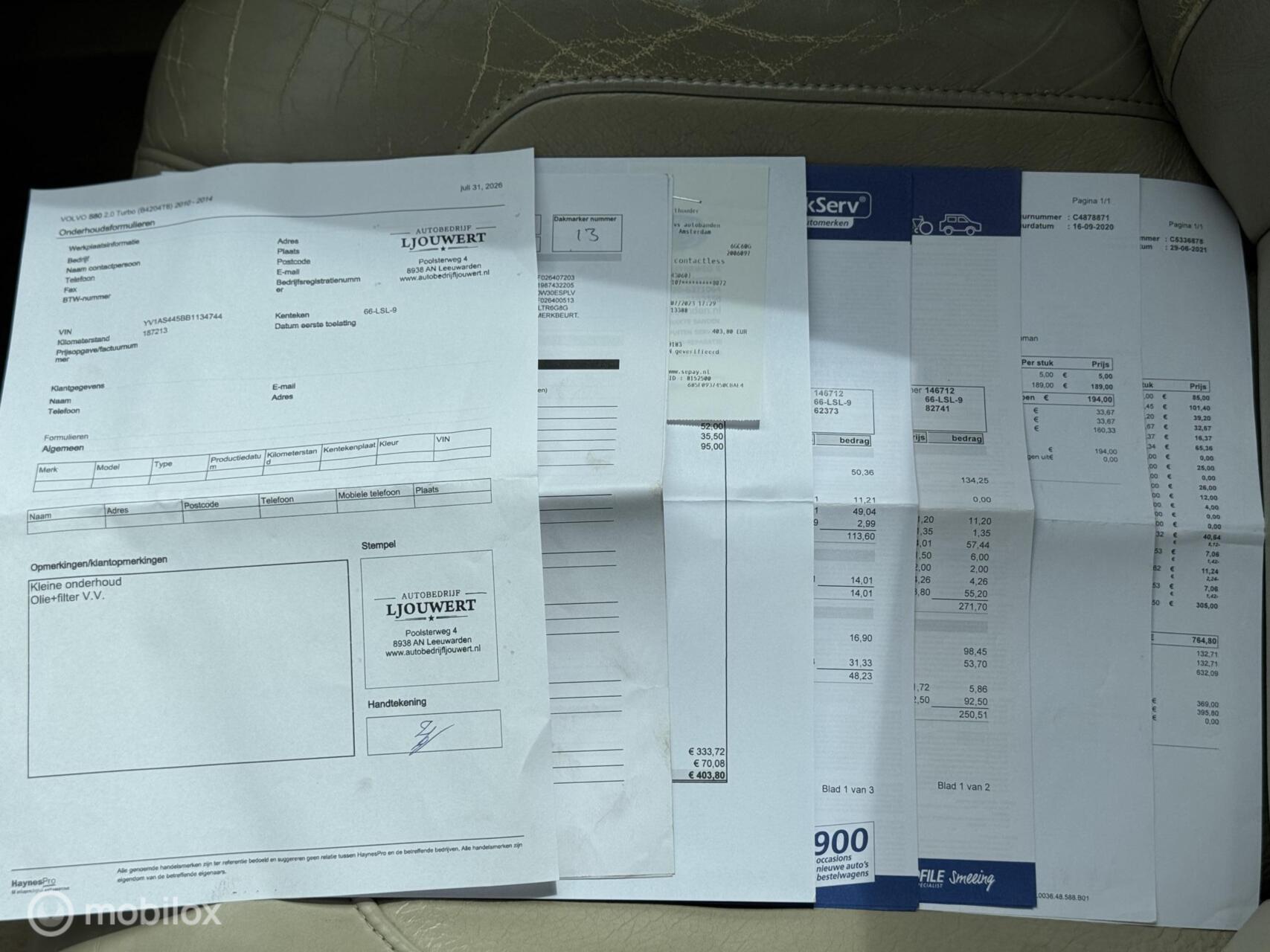 Foto van Volvo S80