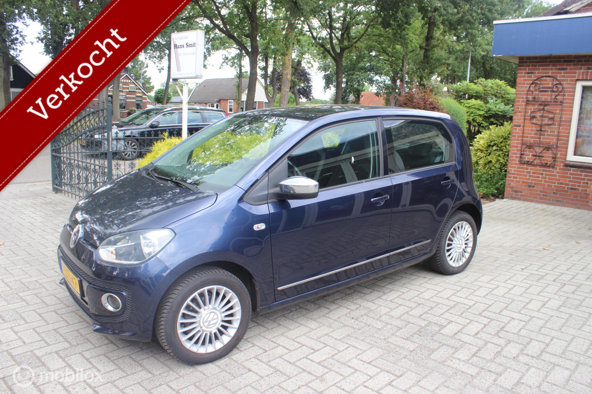 Volkswagen Up 1.0 high up! BM, aardgas, goedkoop rijden. 2015 - voorkant