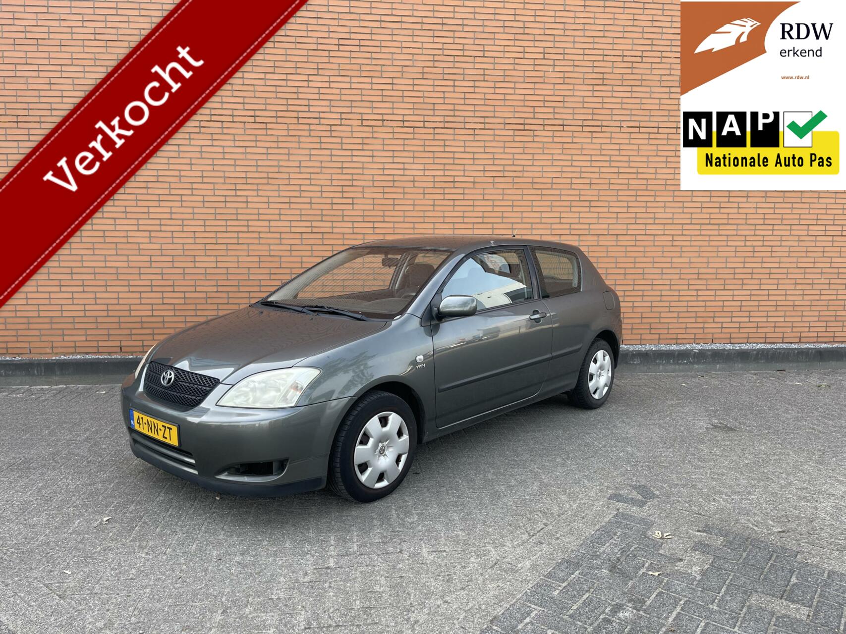 Toyota Corolla 1.6 VVT-i 2003 193DKM | NAP | AIRCO | APK2026 2004 - voorkant