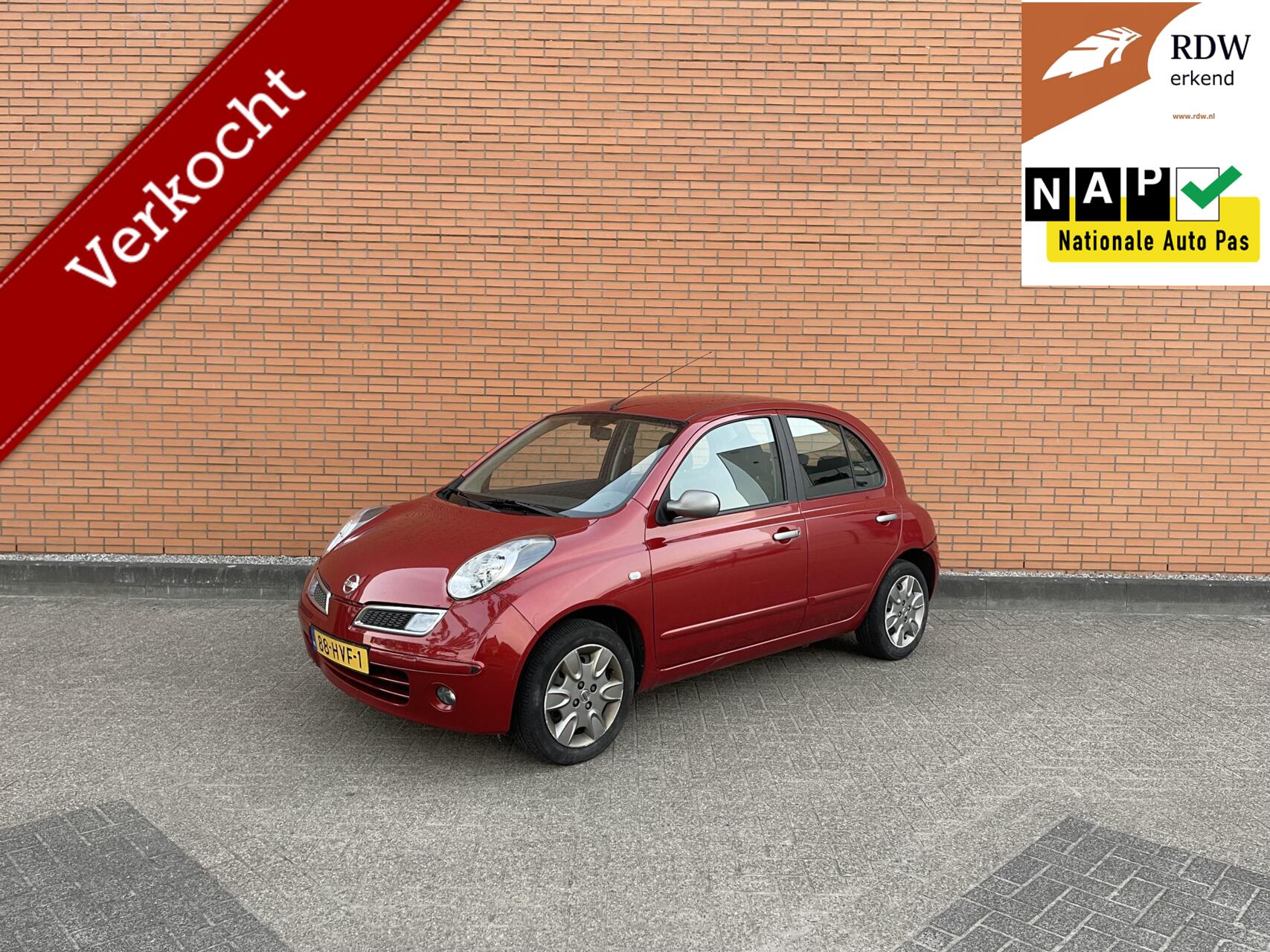 Nissan Nissan Micra 1.4 25th 2009 121DKM | NAP | AIRCO | APK | 2009 - voorkant