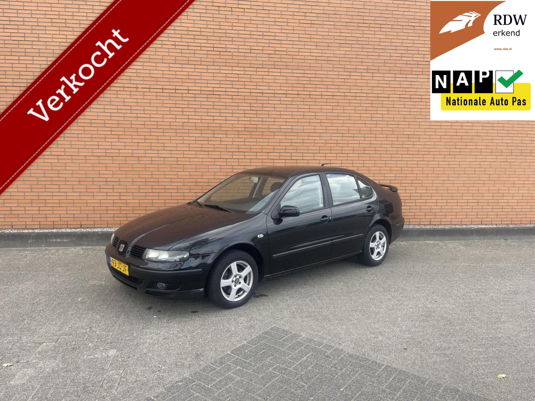 Seat Toledo 1.8-20V Signo AUTOMAAT | NIEUW-APK | NAP | AIRCO 2002 - voorkant