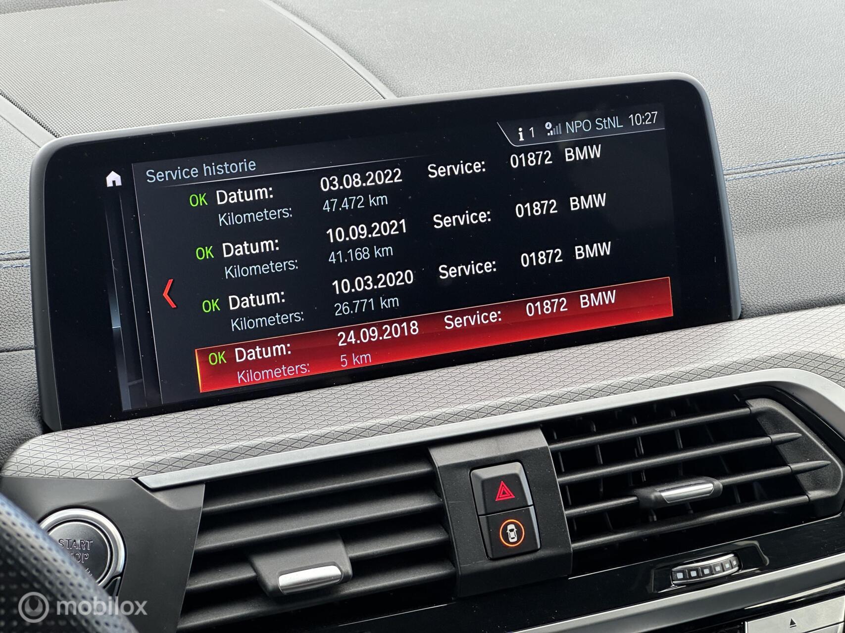 Foto van BMW X3 M40i