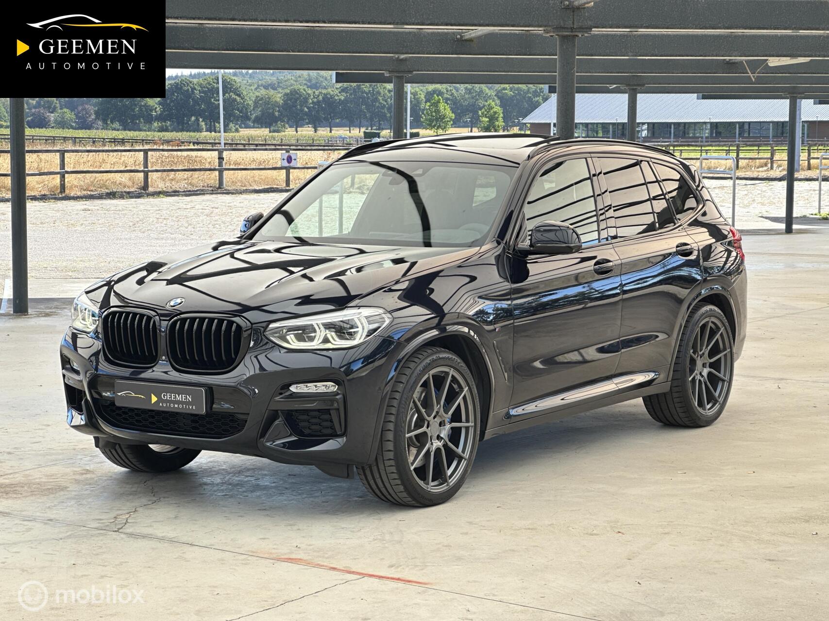 BMW X3 M40i M40i xDrive High Executive 453PK/PANO/360’CAM/21INCH 2018 - voorkant