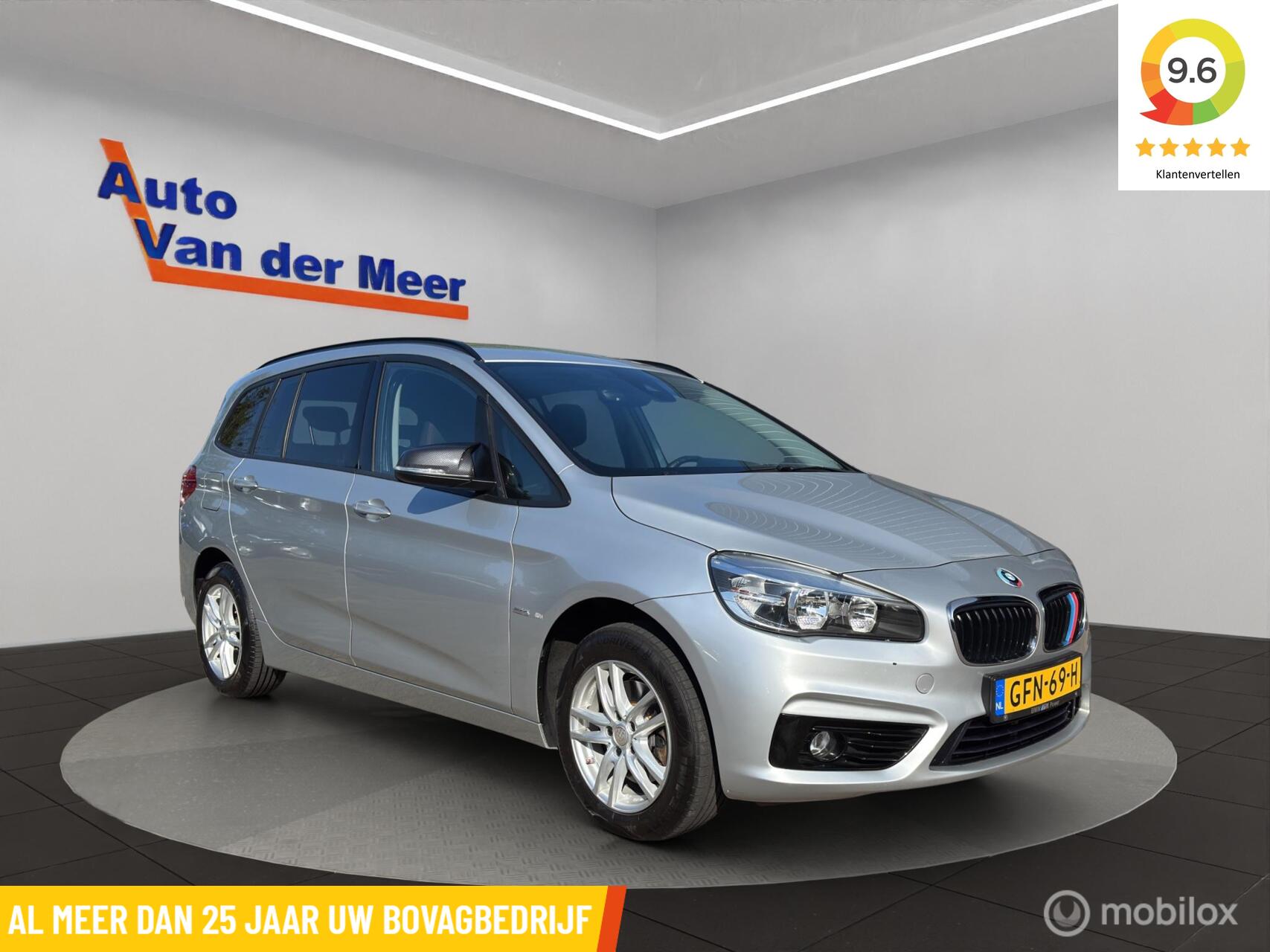 BMW 218i Gran Tourer 218i 7p. Executive 2017 - voorkant
