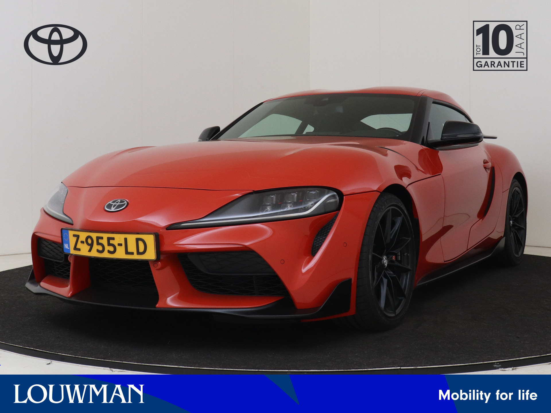 Toyota Supra 3.0 GT4 100th Edition Tribute 2024 - voorkant