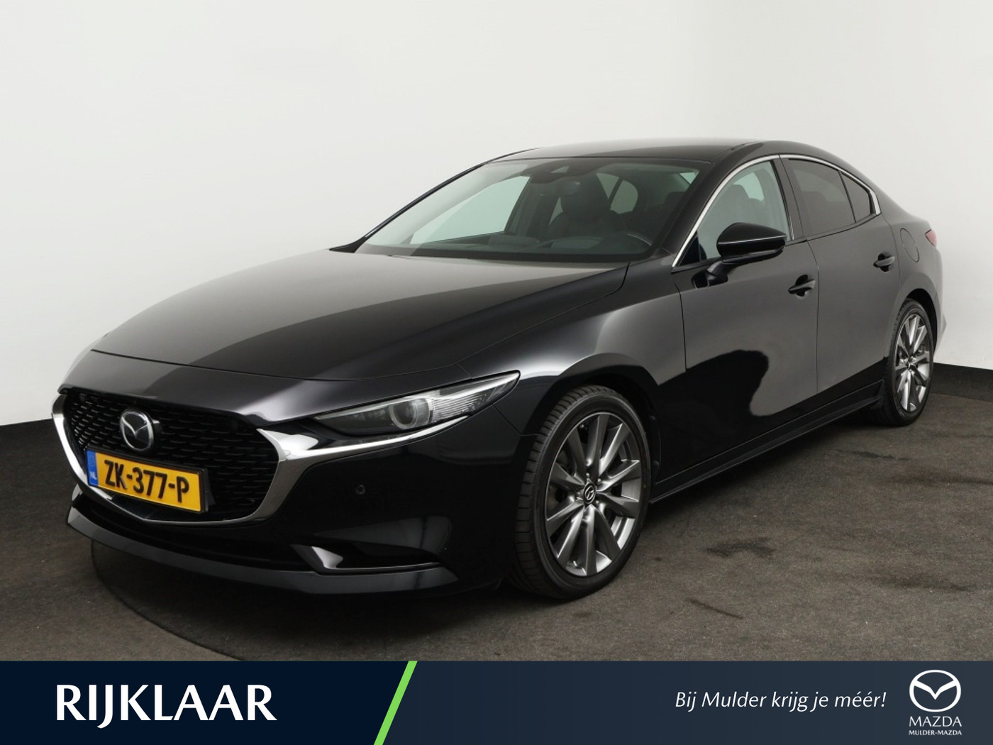 Mazda Mazda3 2.0 SA-G Luxury I-Active LEER CAMERA TREKHAAK 2019 - voorkant
