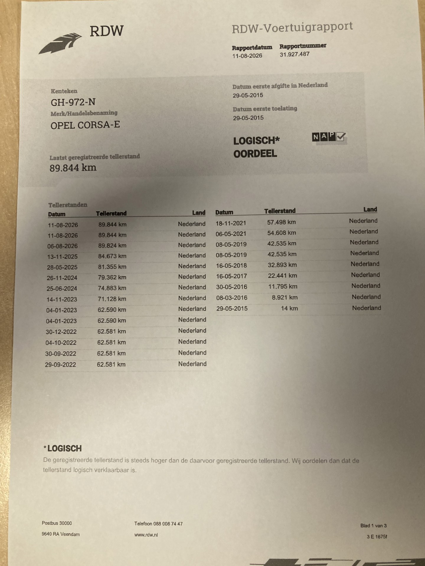 Foto van Opel Corsa-e