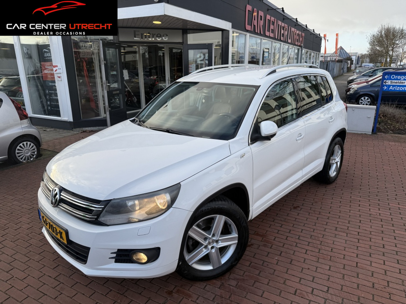 Volkswagen Tiguan 1.4 TSI Sport&Style 4Motion | trekhaak | 2009 - voorkant