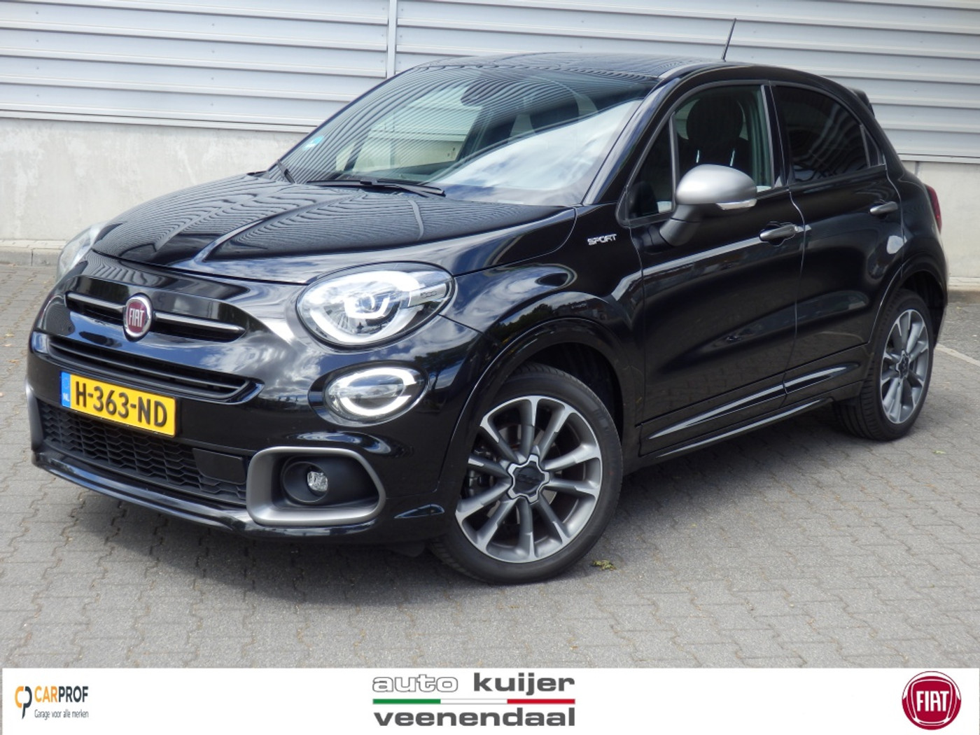 Fiat Fiat 500x 150pk | Automaat | Sport | Trekhaak | 100% dealer o.h. 2020 - voorkant