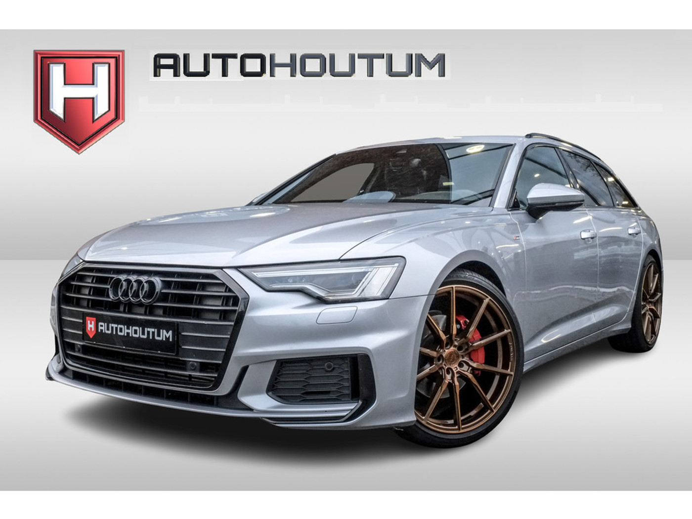 Audi A6 Avant Avant 45 TFSI Sport S line edition Leder, El stoelen, Matrix LED 2020 - voorkant