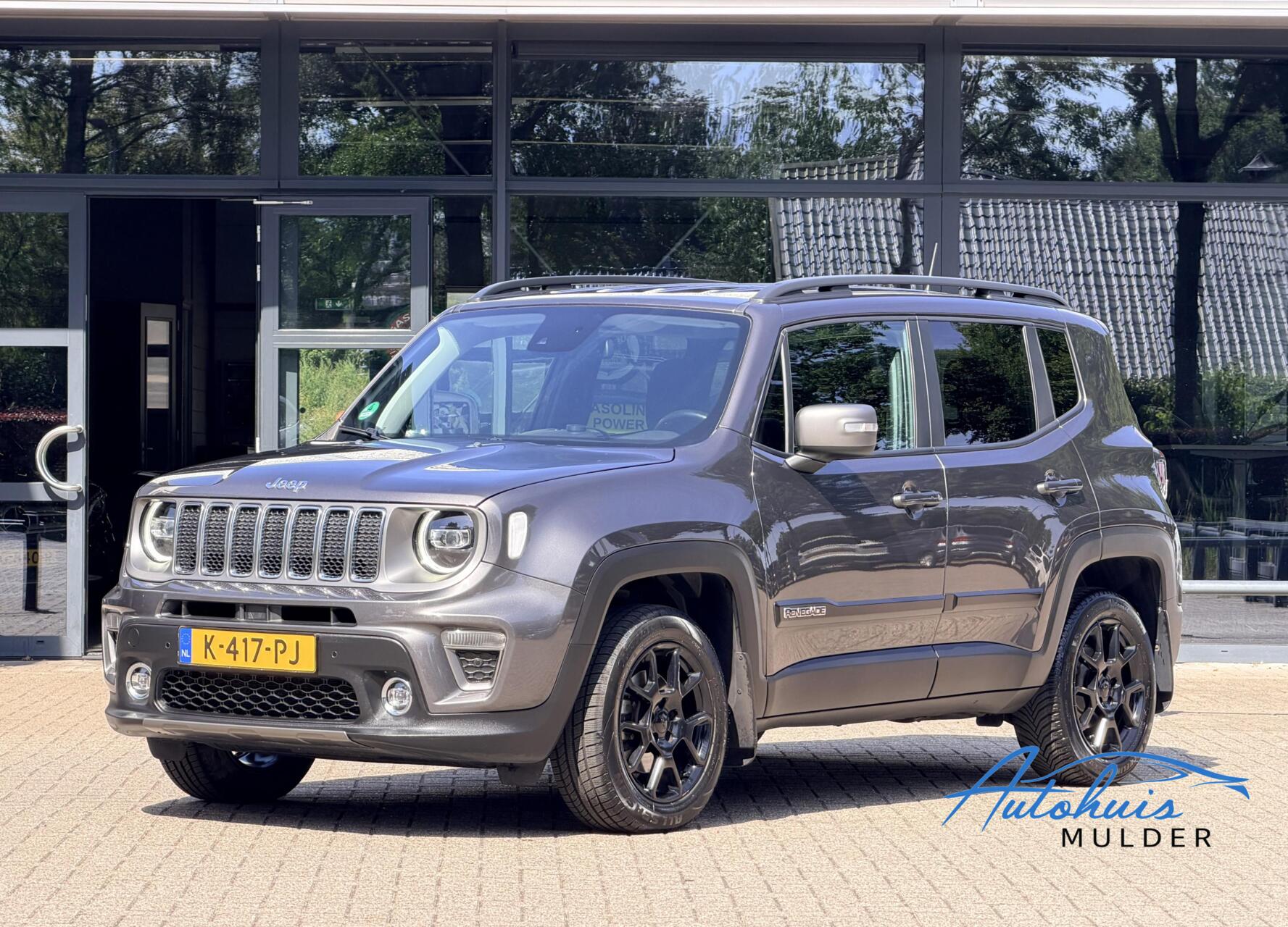 Jeep Renegade 1.3T 4WD Limited | Automaat | Facelift | Stoelverwarming | 4x4 | Trekhaak | Led 2019 - voorkant