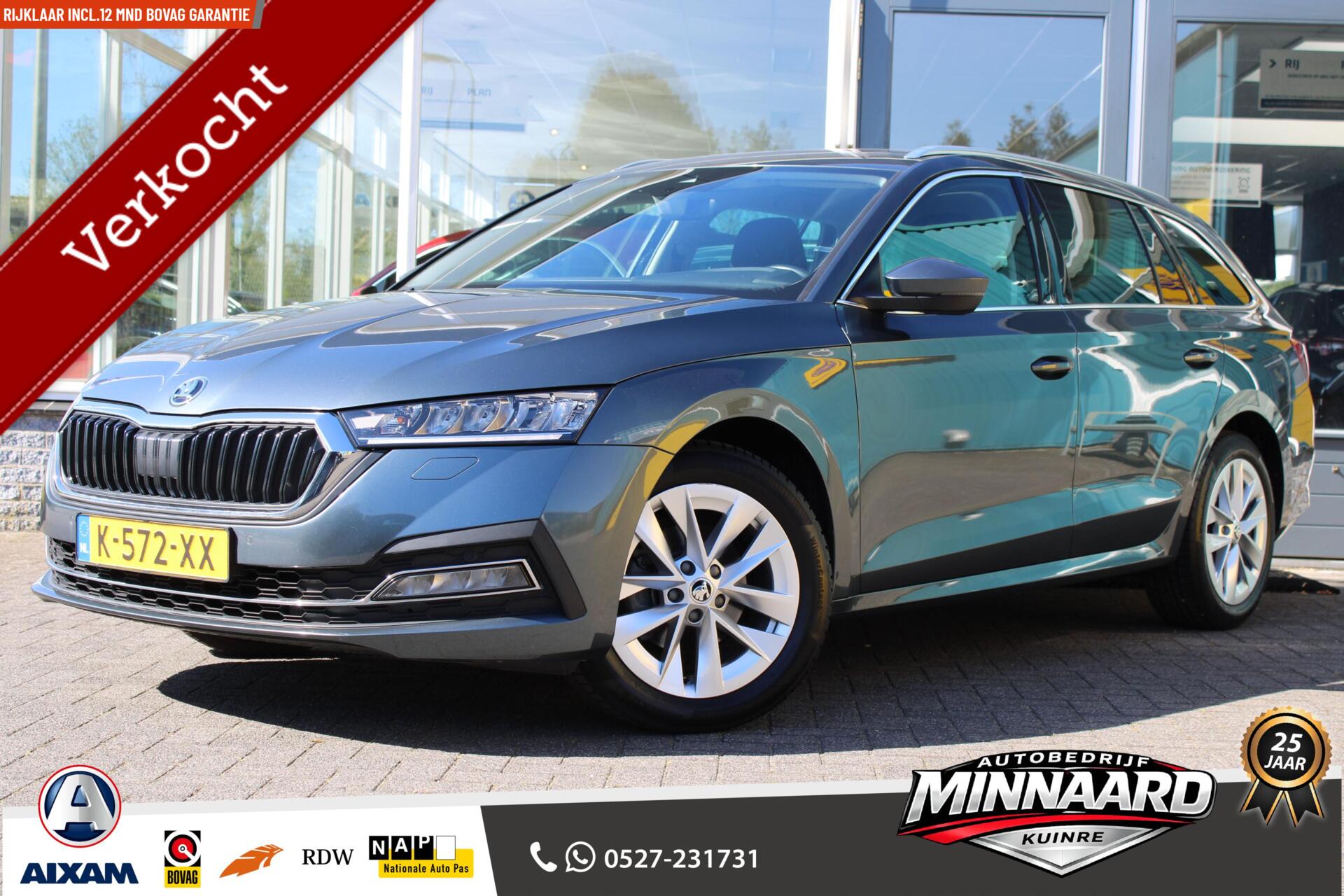 Skoda Octavia 1.0 TSI Business Edition Plus 2021 - voorkant