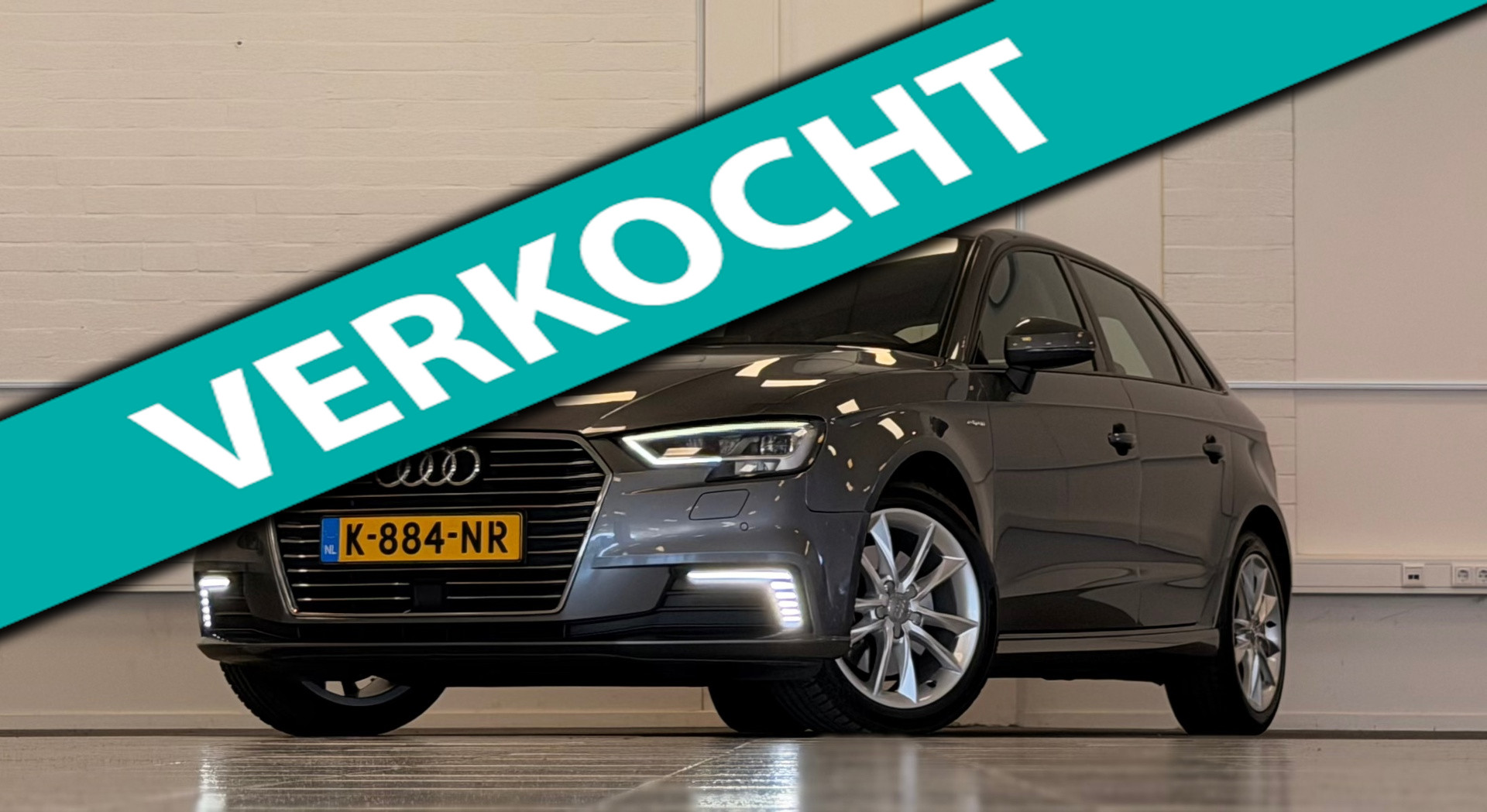 Audi A3 Sportback E-tron 1.4 e-tron SOH 83% Led koplampen Navigatie Mooi! 2017 - voorkant