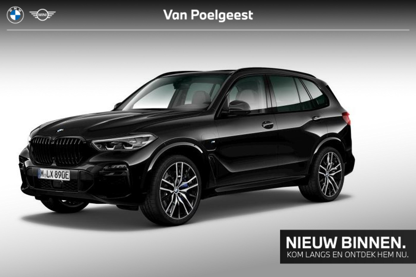 BMW X5 Xdrive45e xDrive45e High Executive M Sportpakket 2021 - voorkant