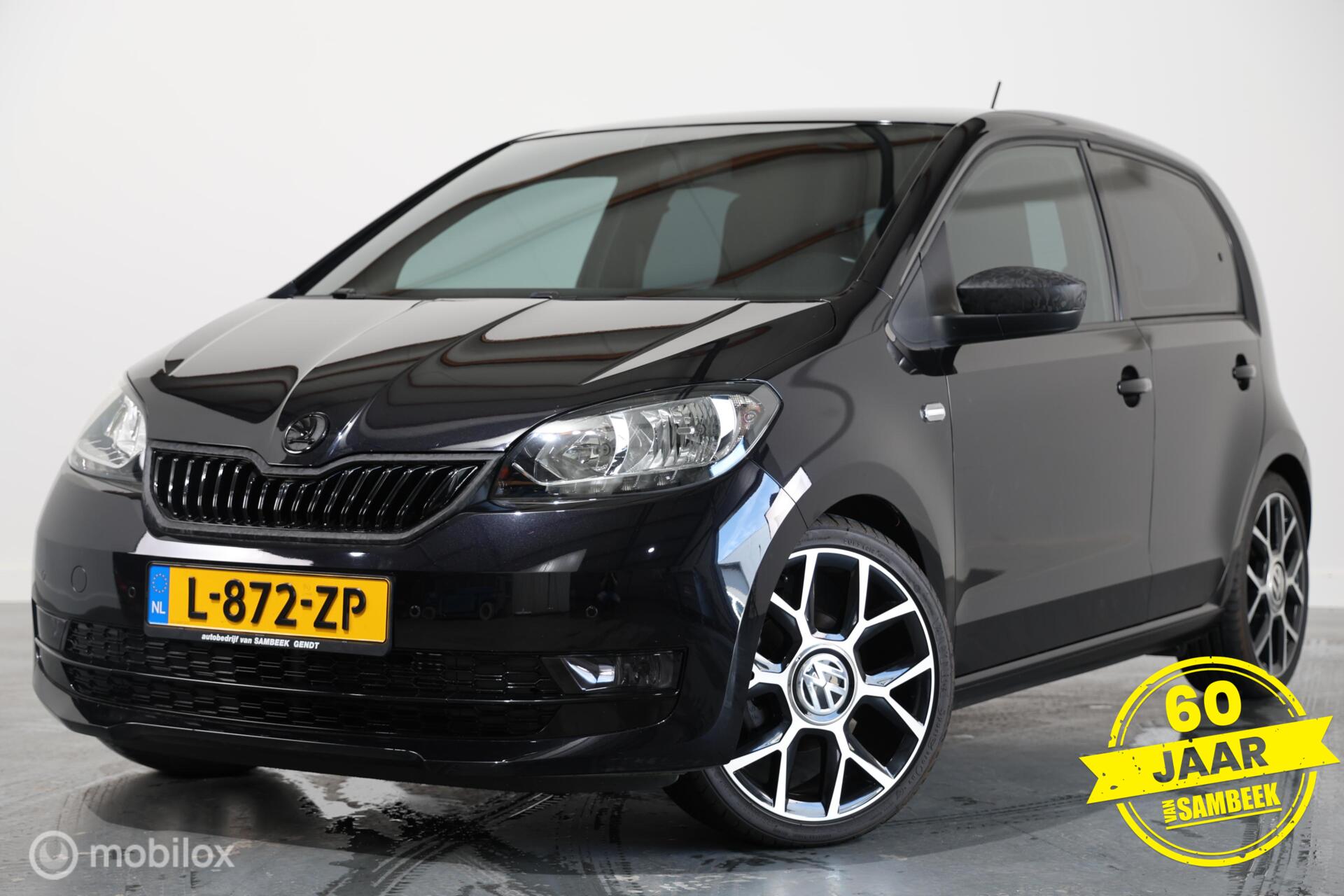 Skoda Citigo 1.0 Tech Style - Carplay - Stoelverwarming - Camera - Subwoofer - Alcantara dakhemel 2019 - voorkant