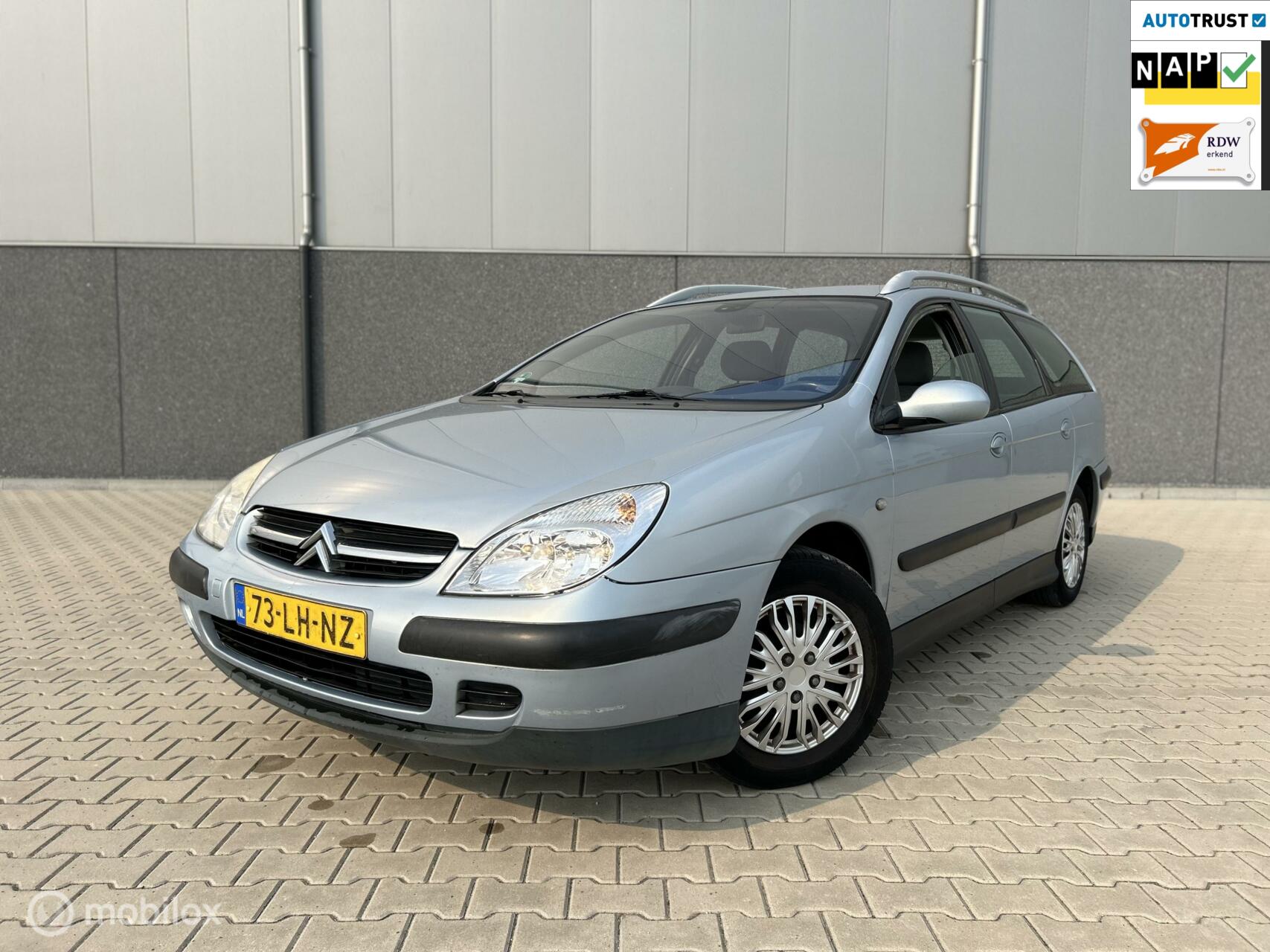 Citroen C5 Break 1.8-16V CRUISE CONTR./LUCHTVERING/AIRCO/ 2003 - voorkant
