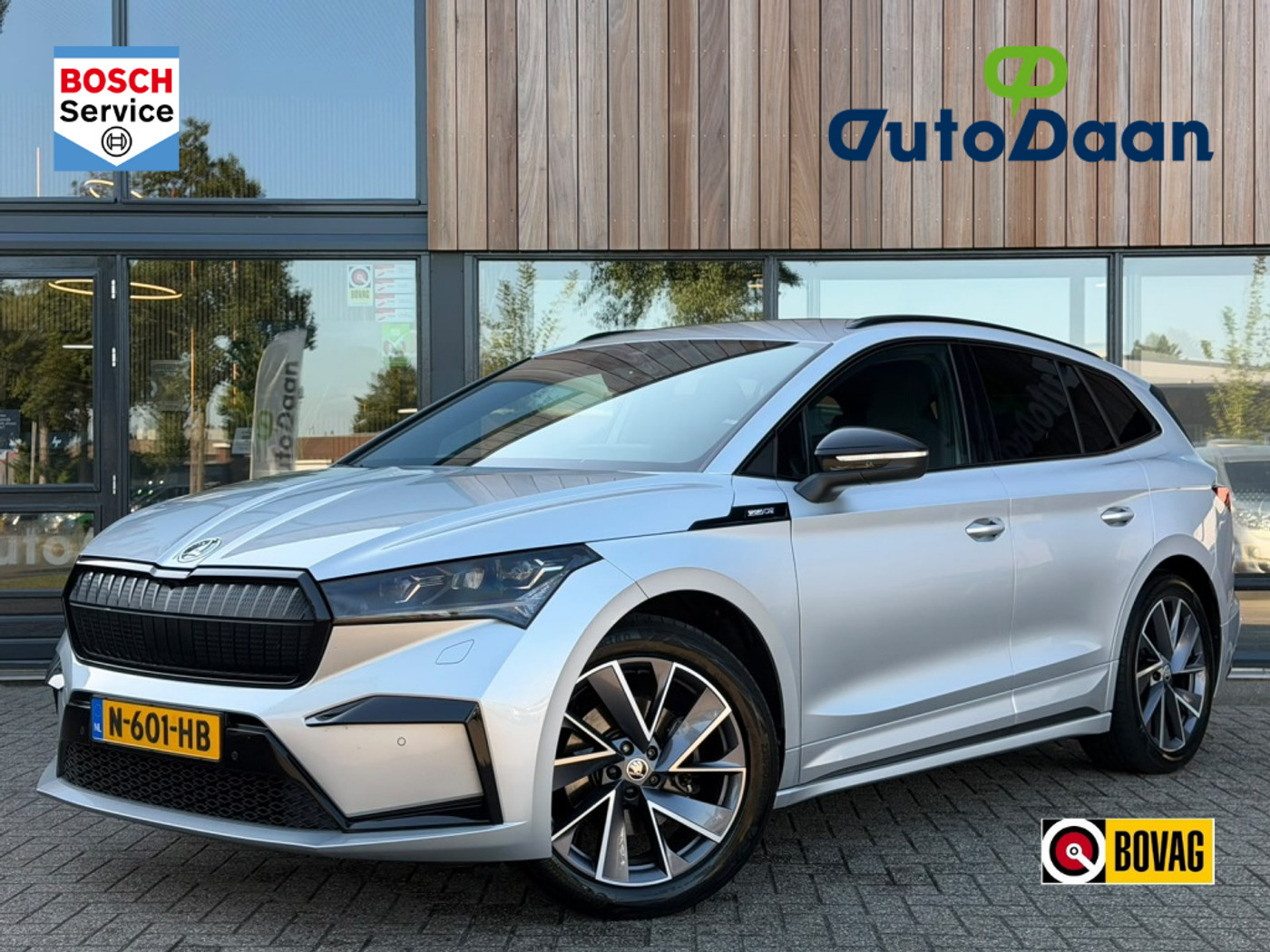 Skoda Enyaq 60 60 Sportline | SOH 92% | Trekhaak 2021 - voorkant