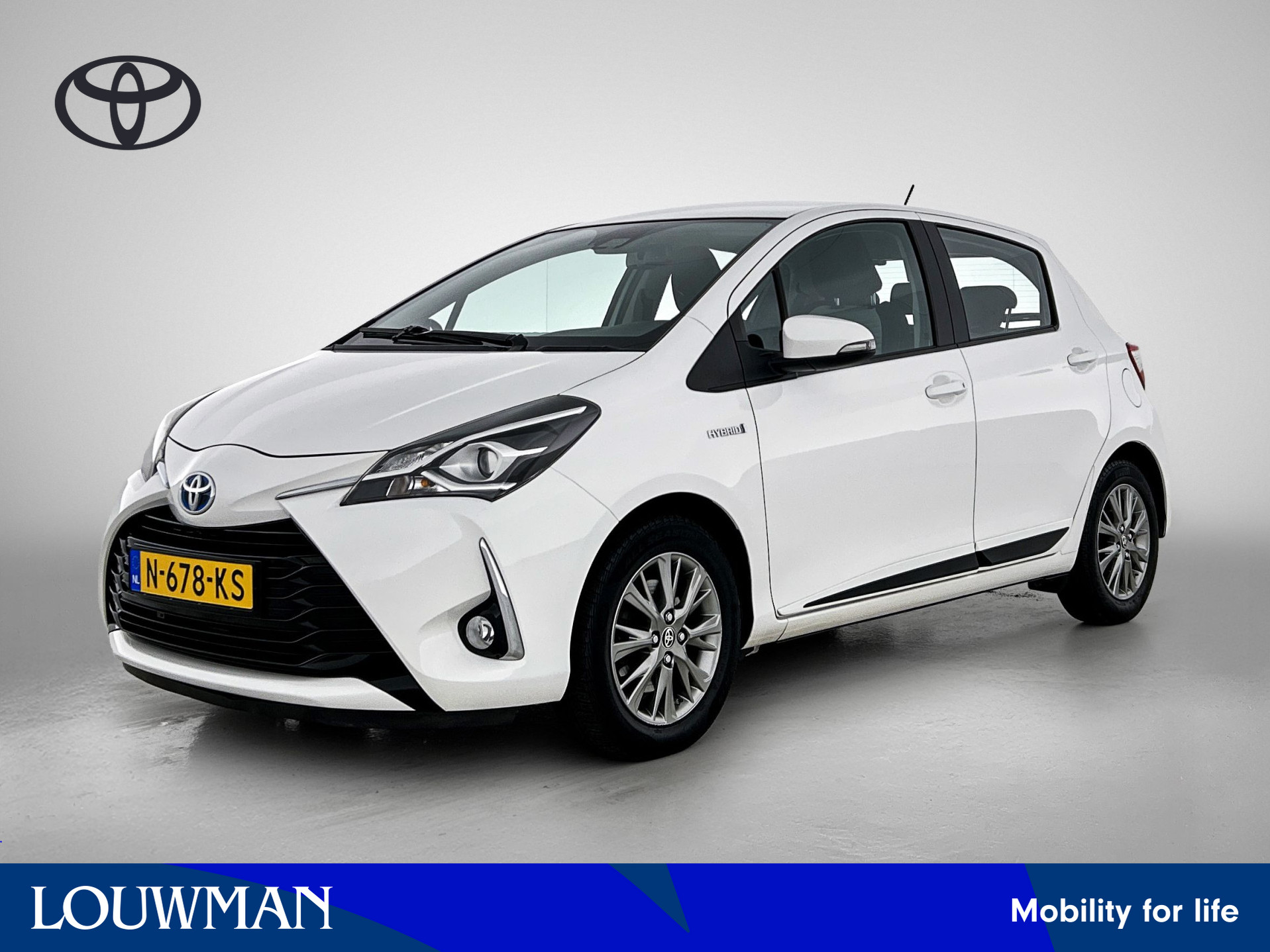 Toyota Toyota Yaris Hybrid 1.5 Hybrid Design 2017 - voorkant
