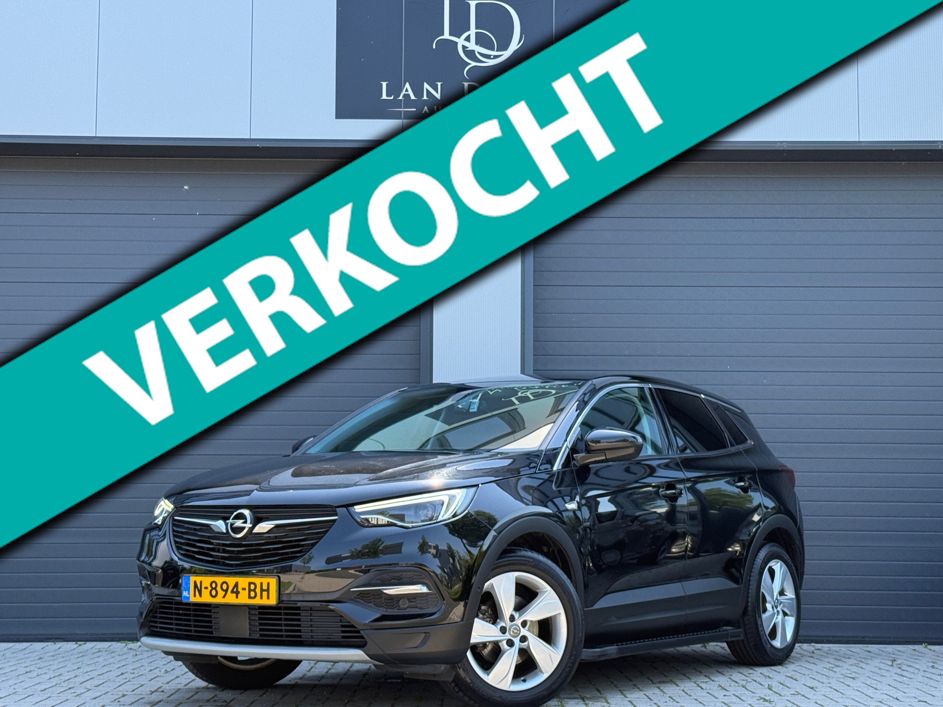 Opel Grandland X 1.2 Turbo Ultimate/ BTW AUTOMAAT / CAMERA 2019 - voorkant