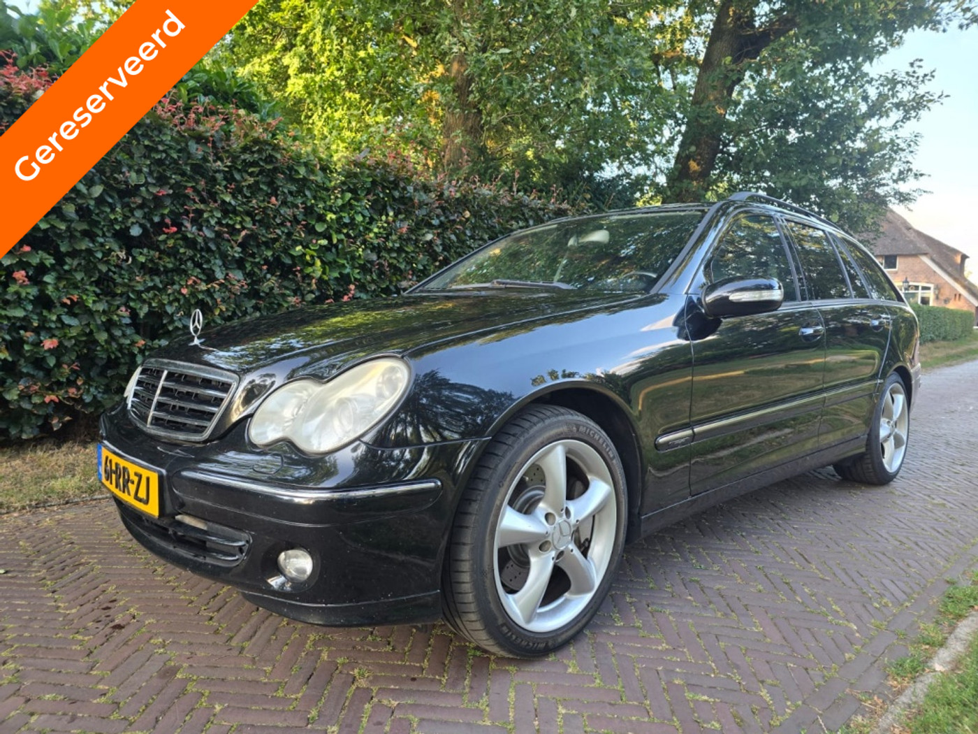 Mercedes-Benz C-klasse Combi 230 Avantgarde 2005 - voorkant
