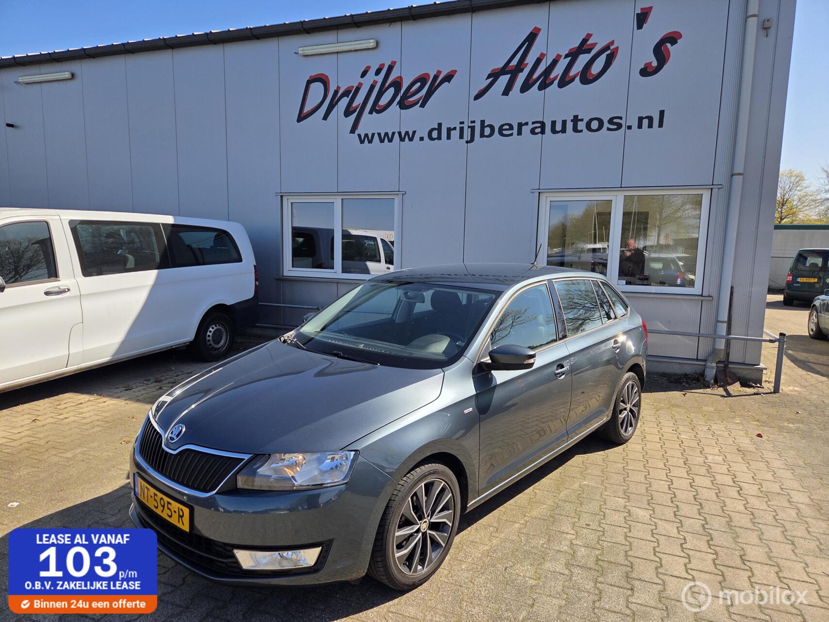 Skoda Rapid 1.4 TDI Greentech Drive DSG 2017 - voorkant
