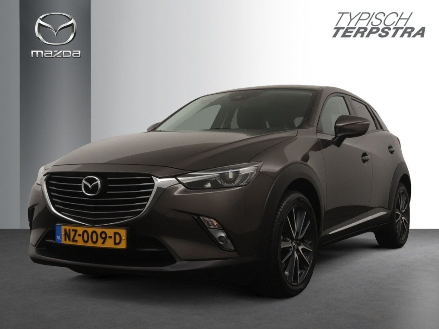 Mazda Mazda Cx-3 2.0 SKYACTIV-G 120 PK 6MT  SKYLEASE GT /TREKHAAK 2017 - voorkant
